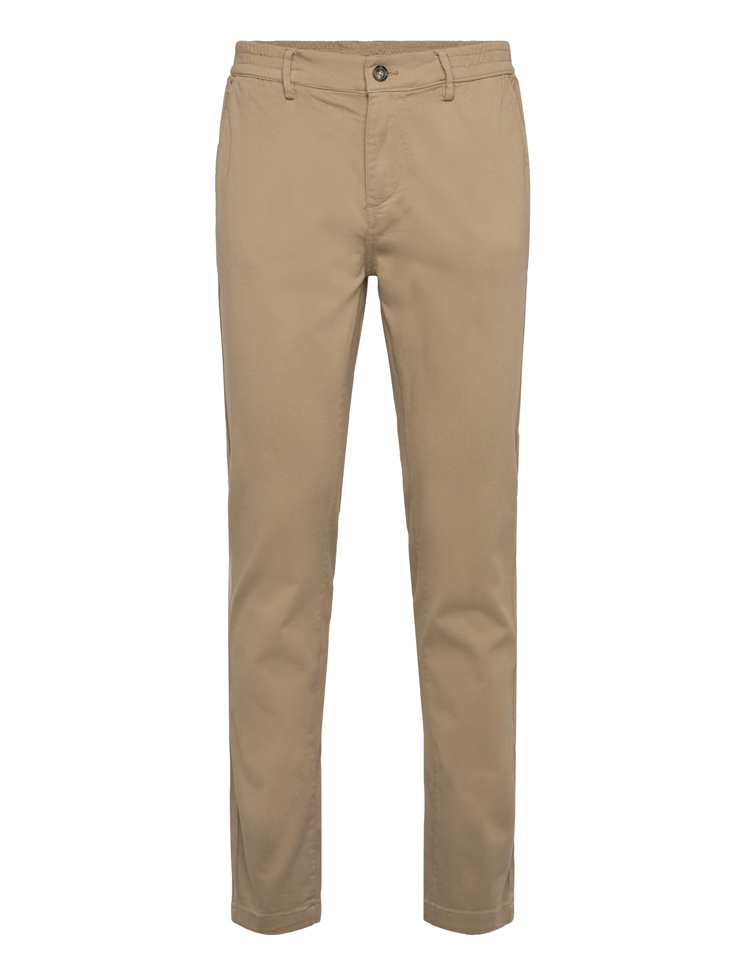 Lindbergh Superflex chino pants - Bukser - SAND / beige