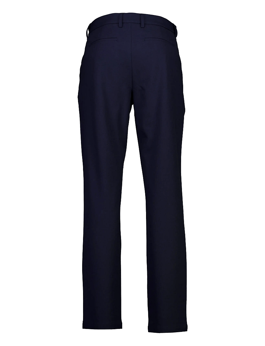 Lindbergh - Superflex formal chino pants - Ülikonnapüksid - dk blue mel - 2