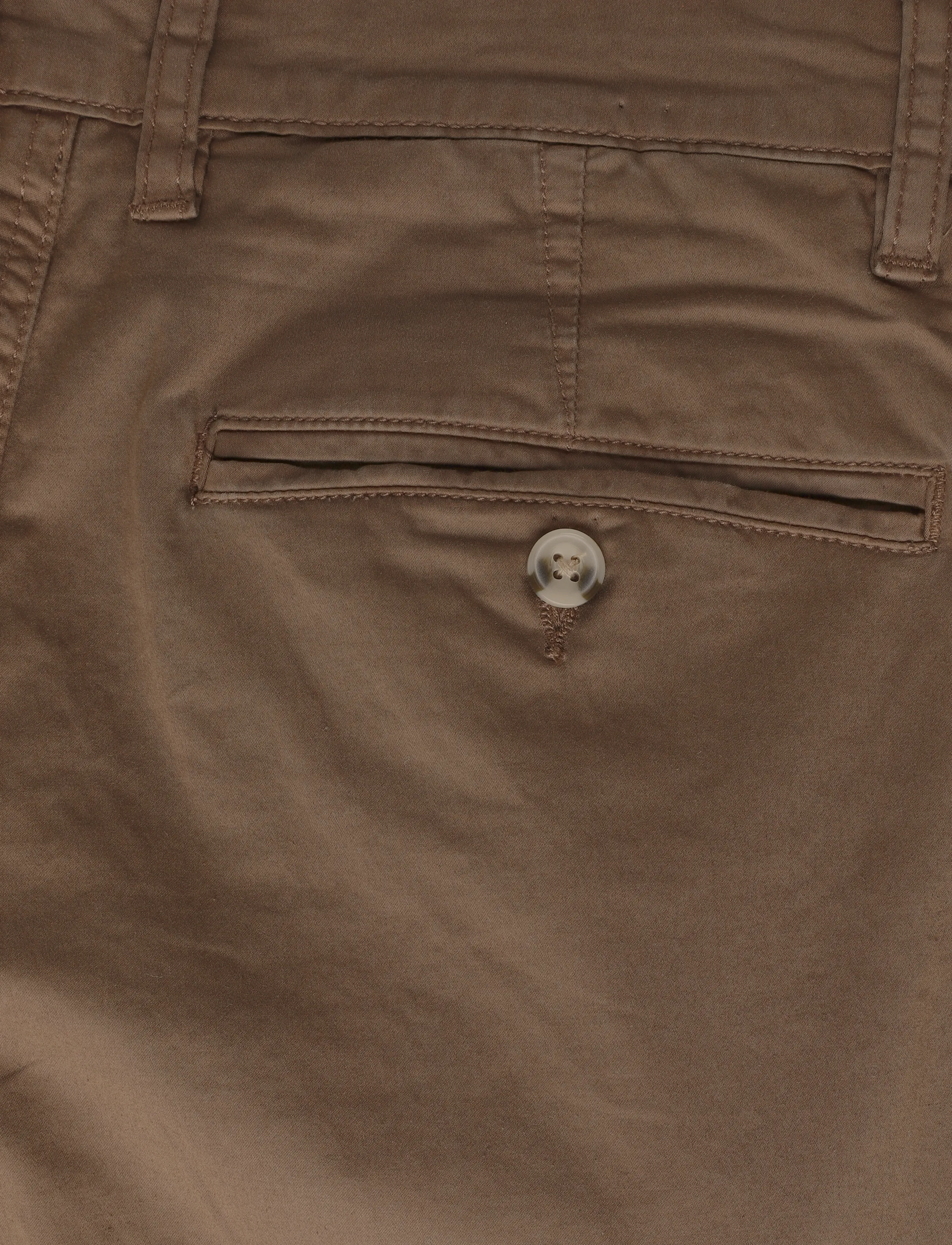 Lindbergh - Superflex cashmere touch chino pants - hosen & jeans - dk brown - 4