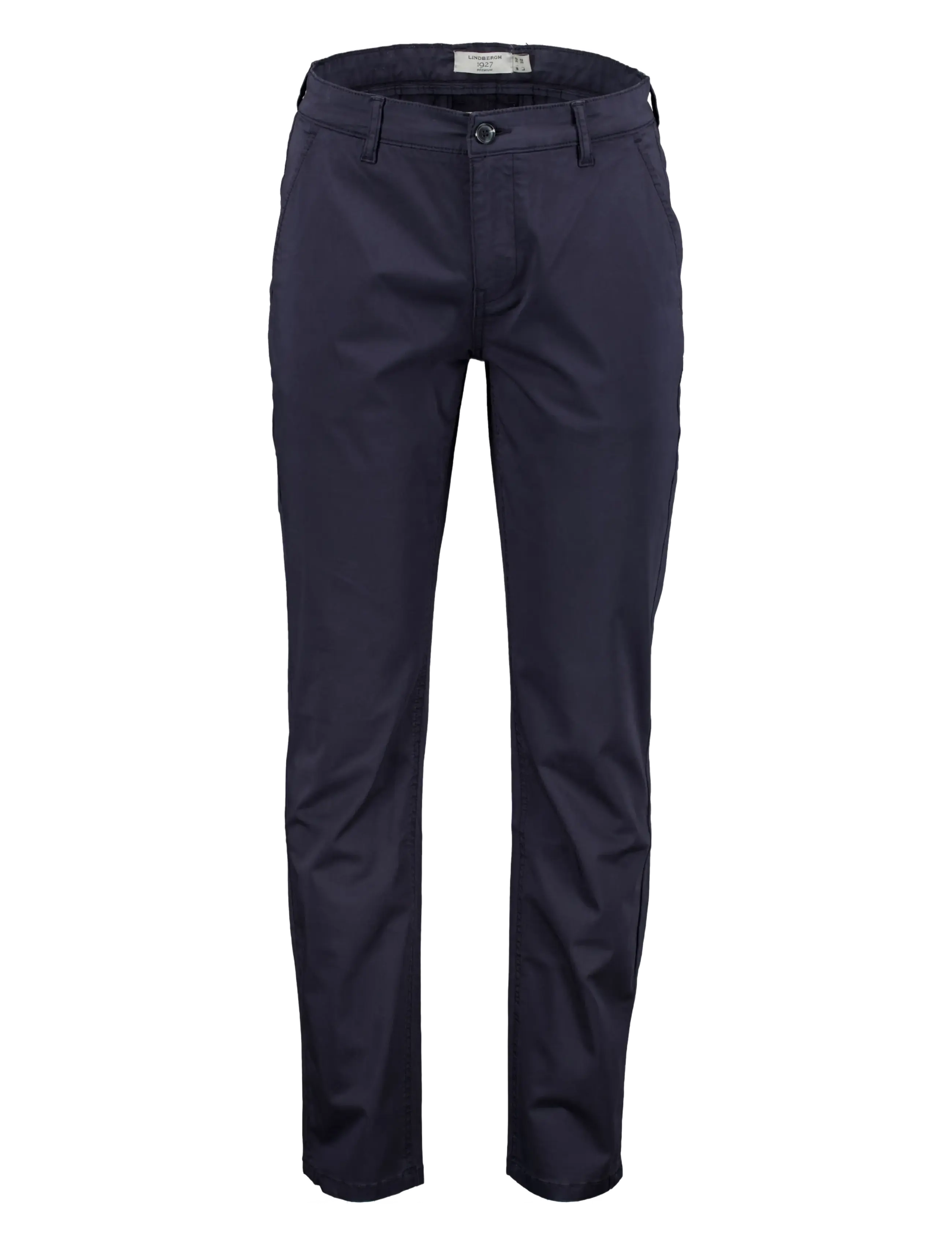 Lindbergh Superflex cashmere touch chino pants - Clothing - NAVY / navy