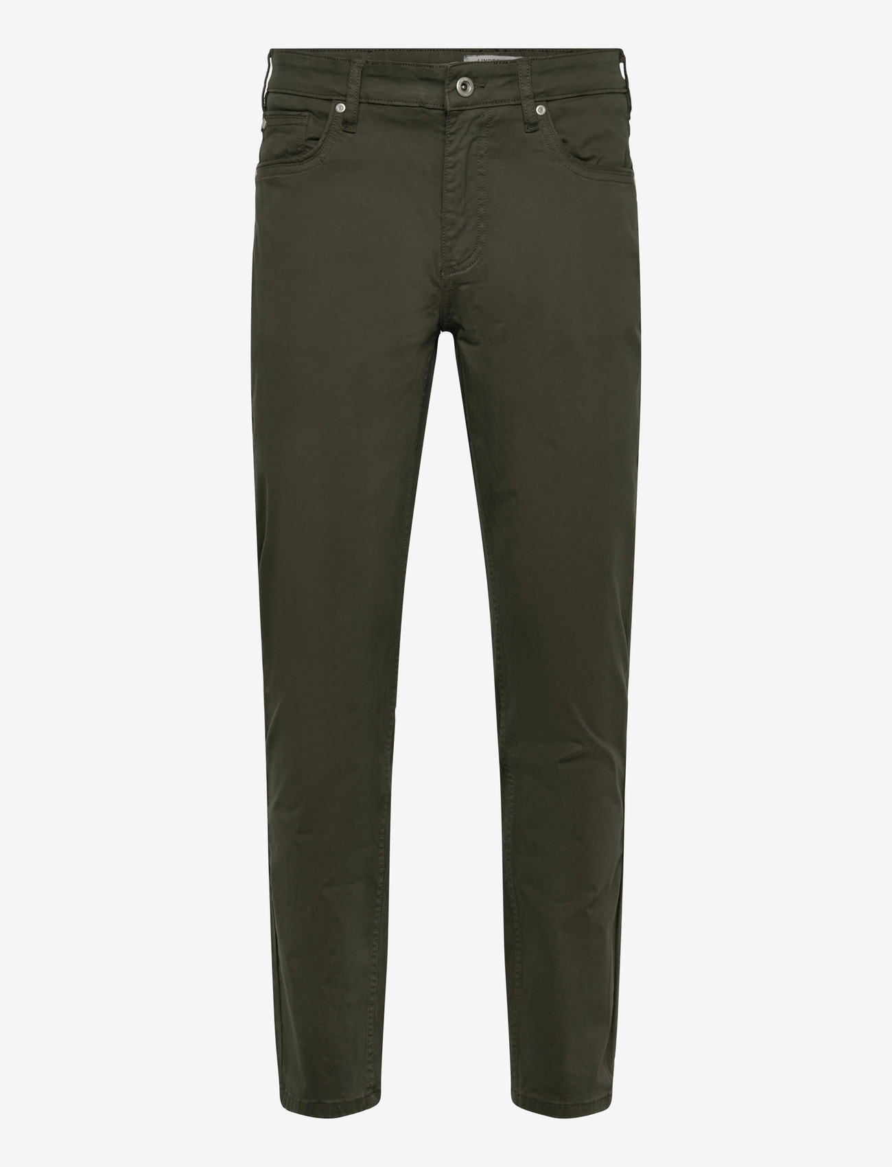 Lindbergh - Cashmere touch 5 pocket pants - vabaaja püksid - army - 1