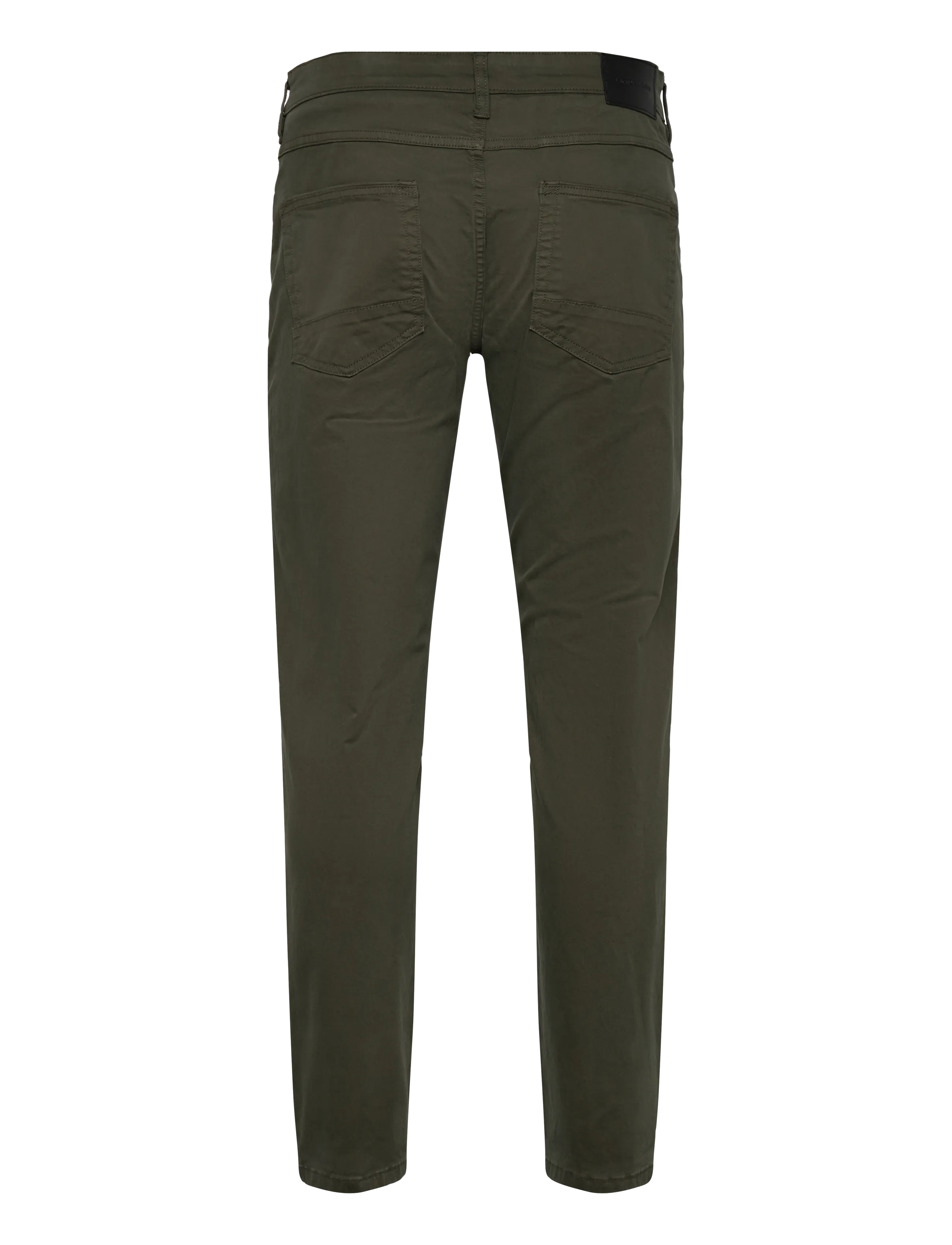 Lindbergh - Cashmere touch 5 pocket pants - casual trousers - army - 2