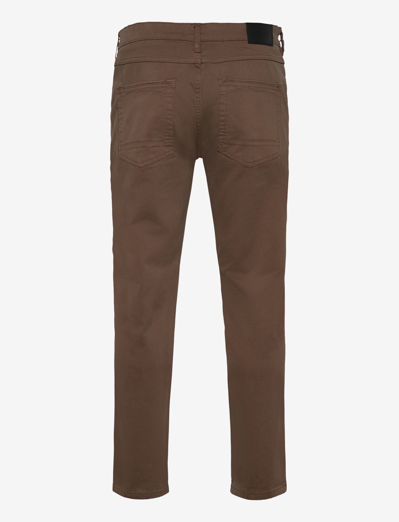 Lindbergh - Cashmere touch 5 pocket pants - vabaaja püksid - dk brown - 2