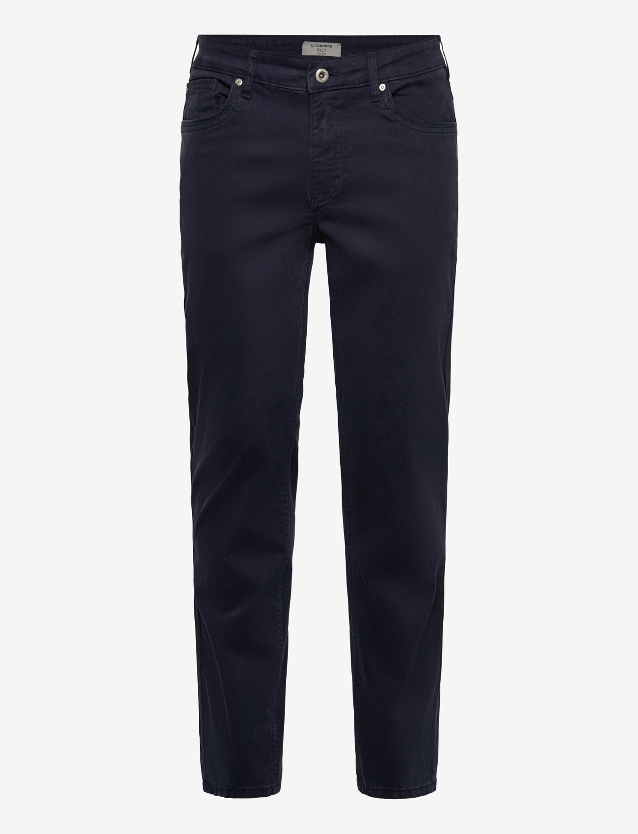 Lindbergh - Cashmere touch 5 pocket pants - casual bukser - navy - 1
