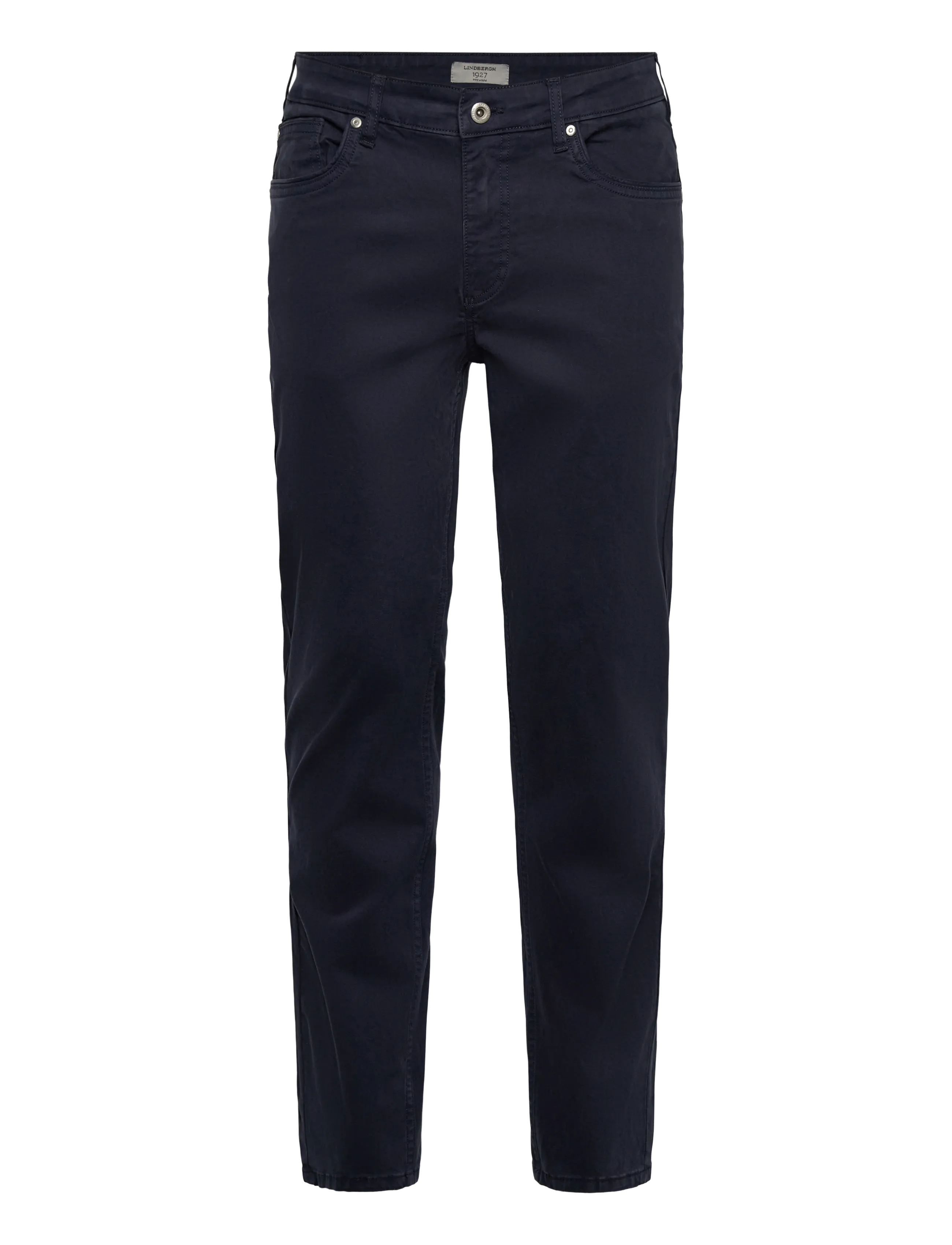 Lindbergh Cashmere touch 5 pocket pants - Püksid - NAVY / navy