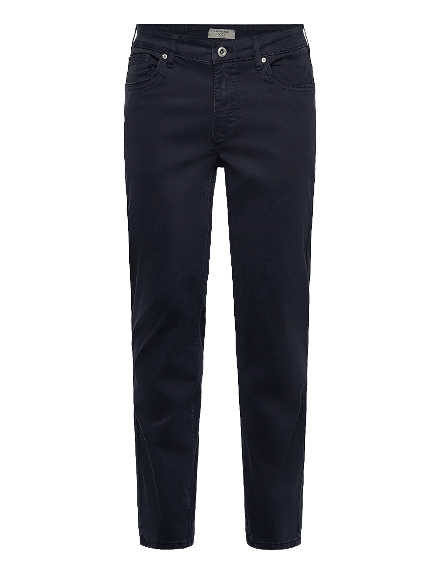 Lindbergh - Cashmere touch 5 pocket pants - vabaajapüksid - navy - 1