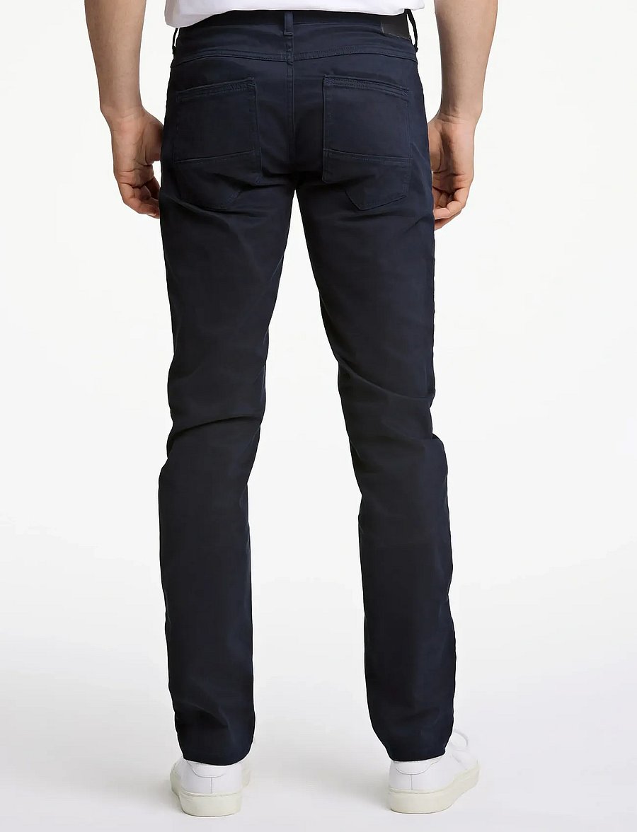 Lindbergh - Cashmere touch 5 pocket pants - vabaajapüksid - navy - 4