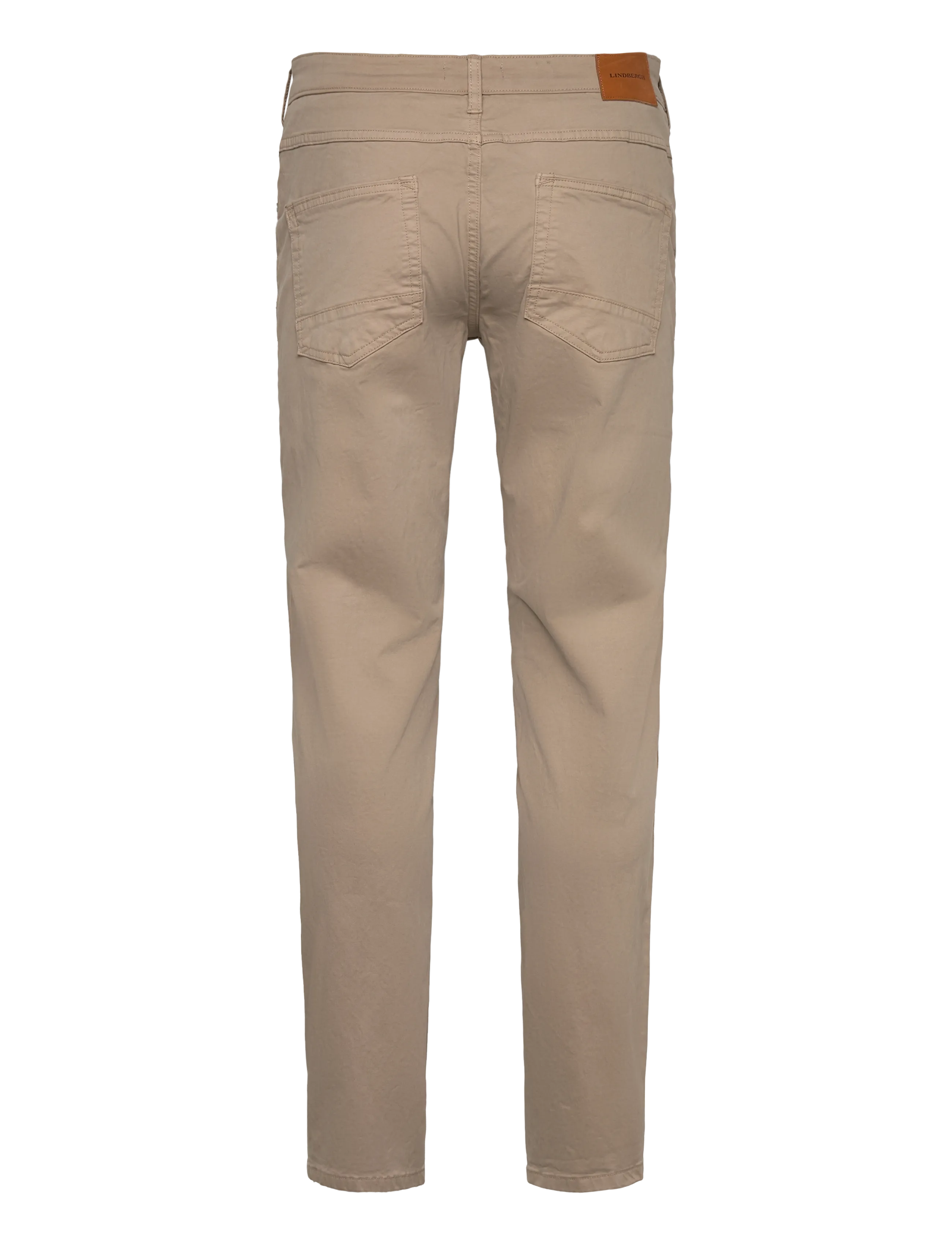 Lindbergh - Cashmere touch 5 pocket pants - casual trousers - sand - 2