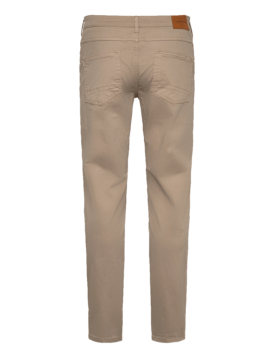 Lindbergh - Cashmere touch 5 pocket pants - vabaajapüksid - sand - 2