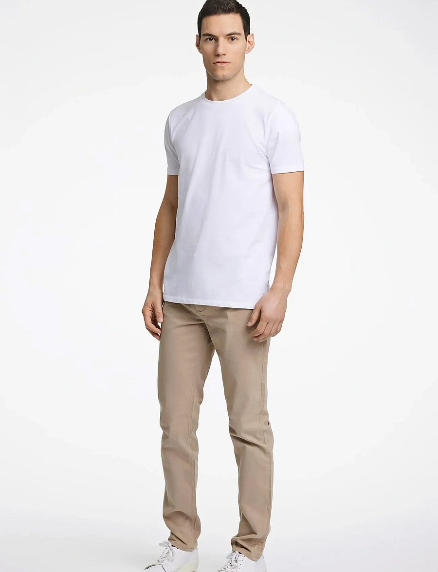 Lindbergh - Cashmere touch 5 pocket pants - vabaajapüksid - sand - 3