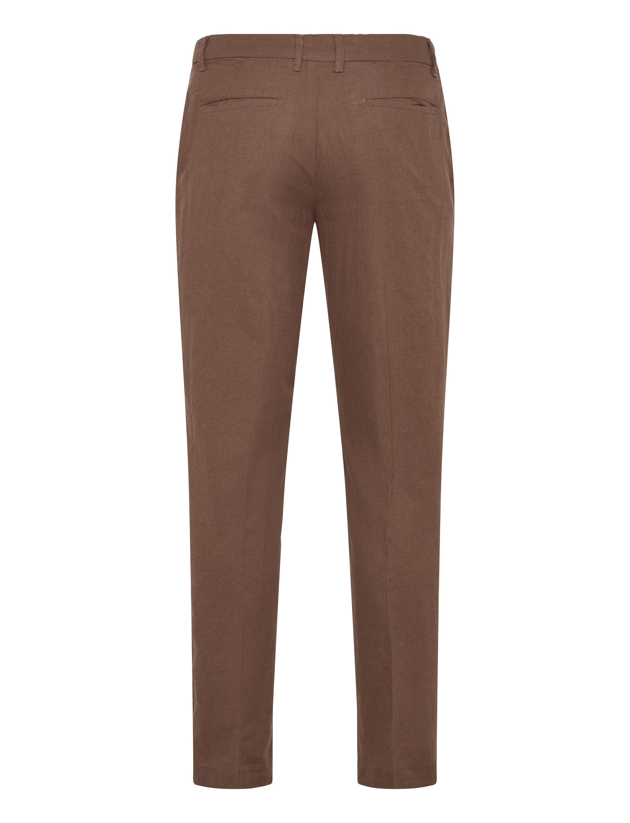 Lindbergh - Linen club pants - linased püksid - brown - 2