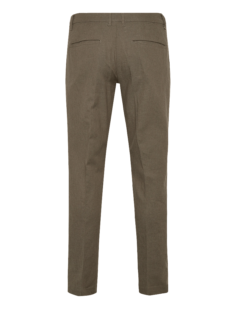 Lindbergh - Linen club pants - jakkesætbukser i hør - dk army - 2