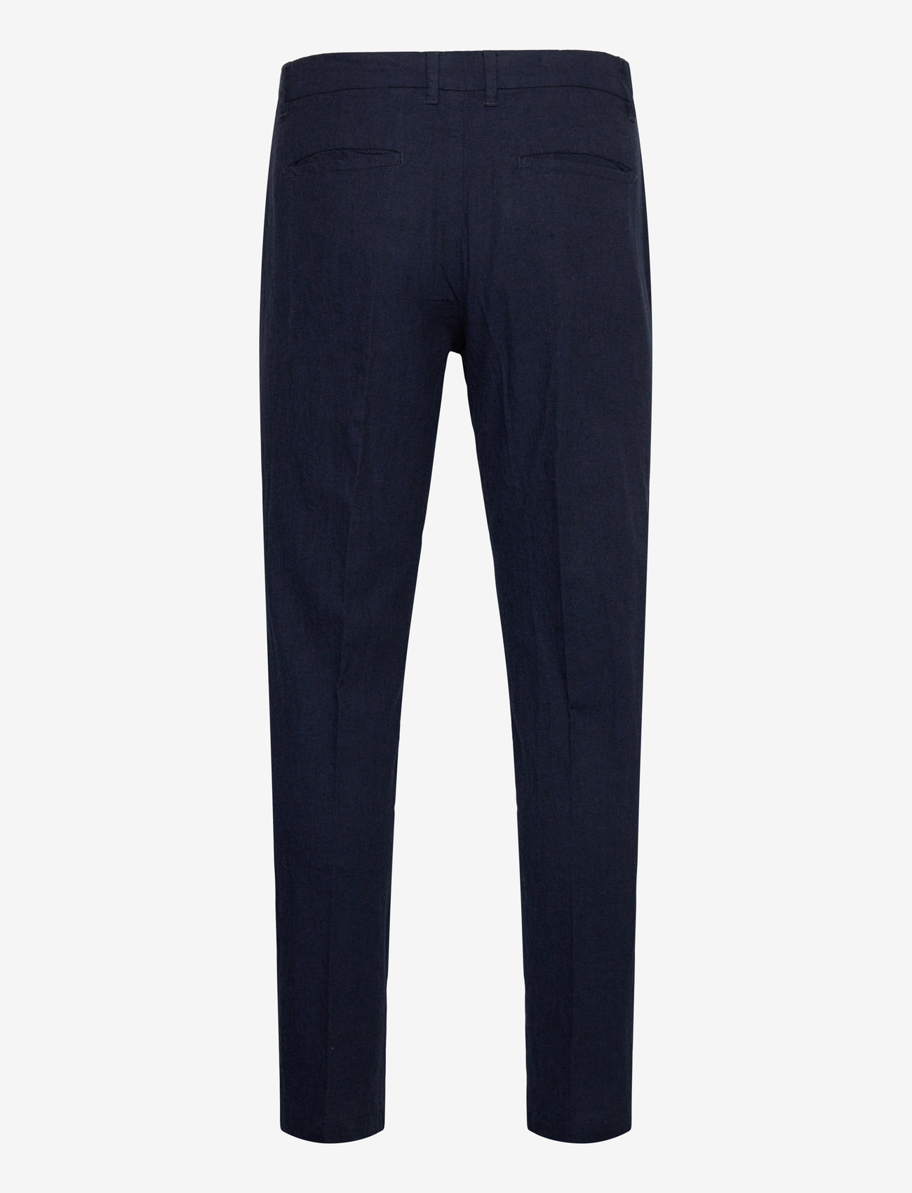 Lindbergh - Linen club pants - linen suit trousers - dk blue - 2