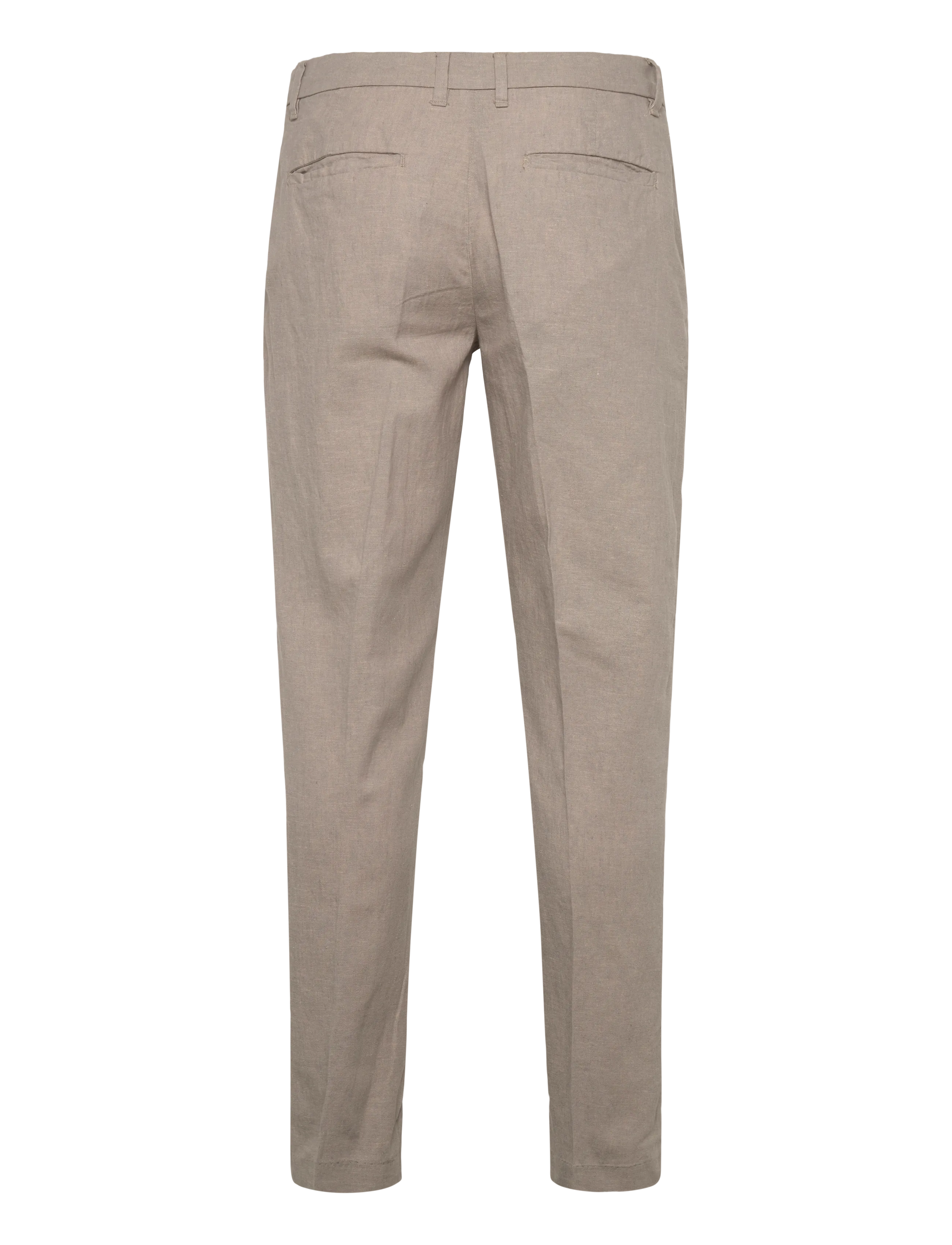 Lindbergh - Linen club pants - linased ülikonnapüksid - grey - 2