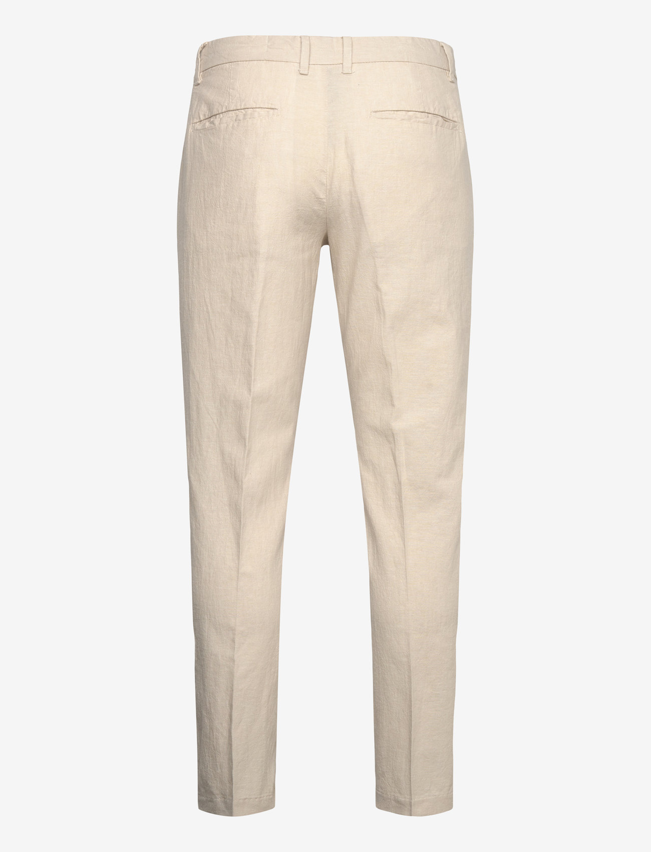 Lindbergh - Linen club pants - linased ülikonnapüksid - lt sand - 2