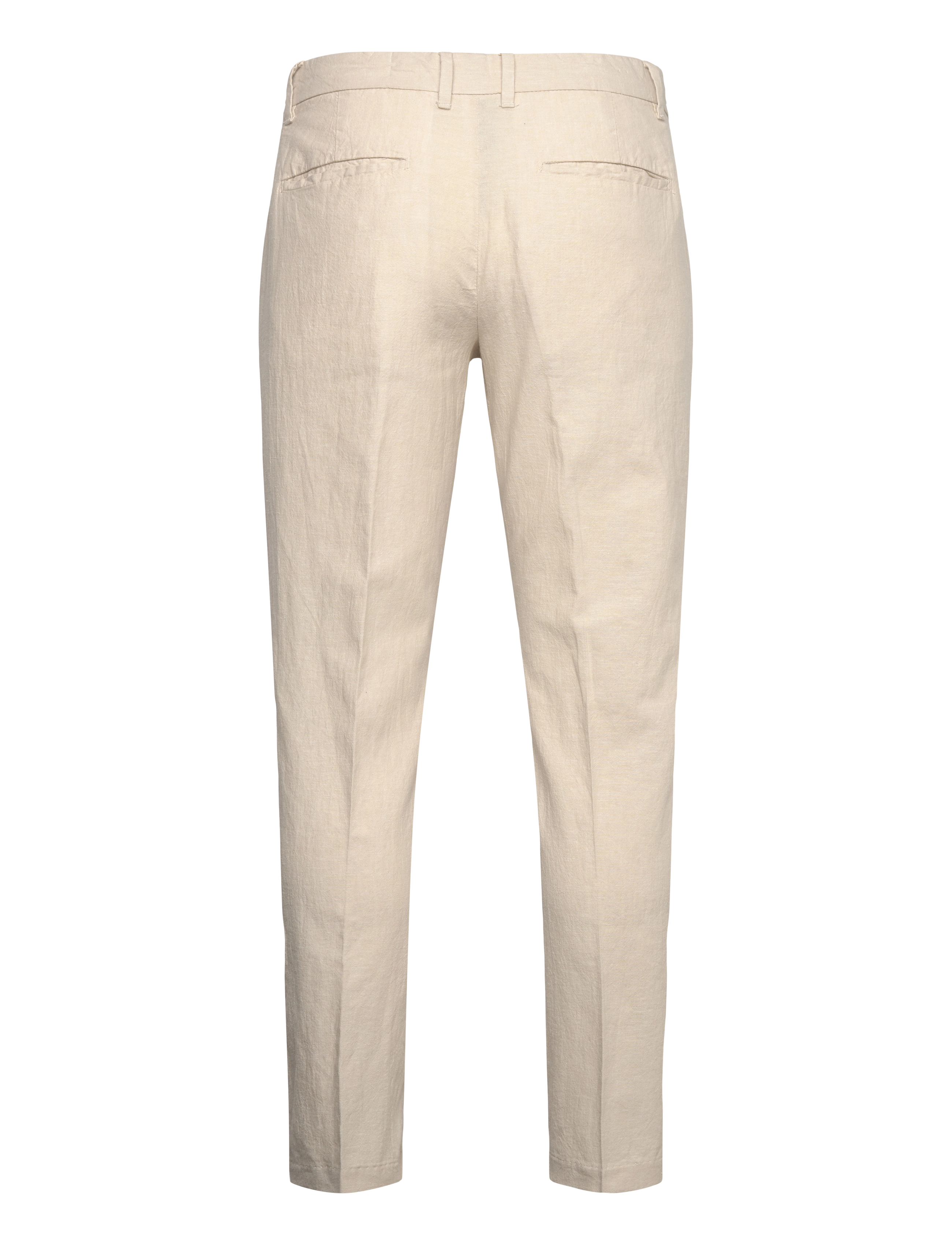 Lindbergh - Linen club pants - linne kostymbyxor - lt sand - 2