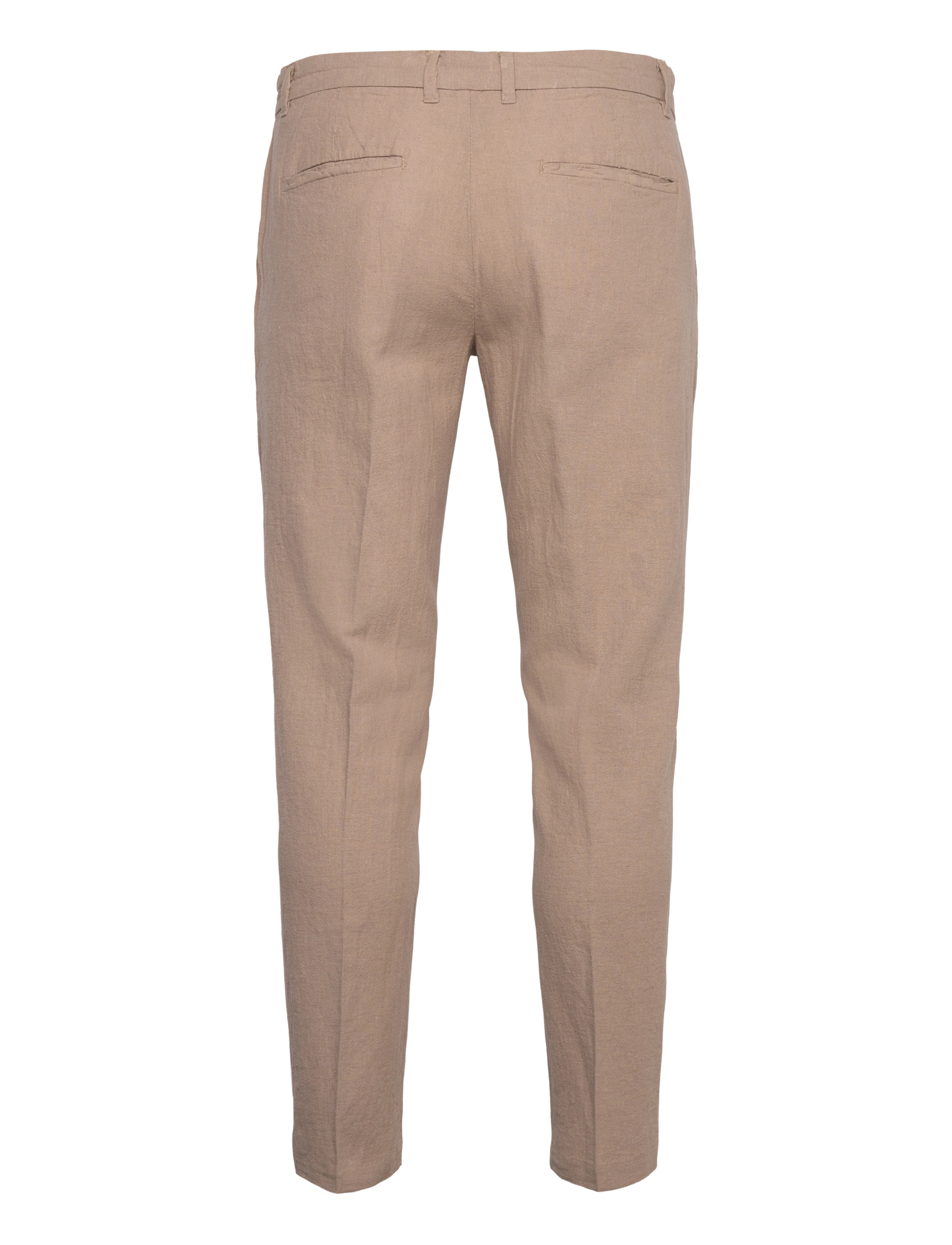 Lindbergh - Linen club pants - dressbukser i lin - sand - 2