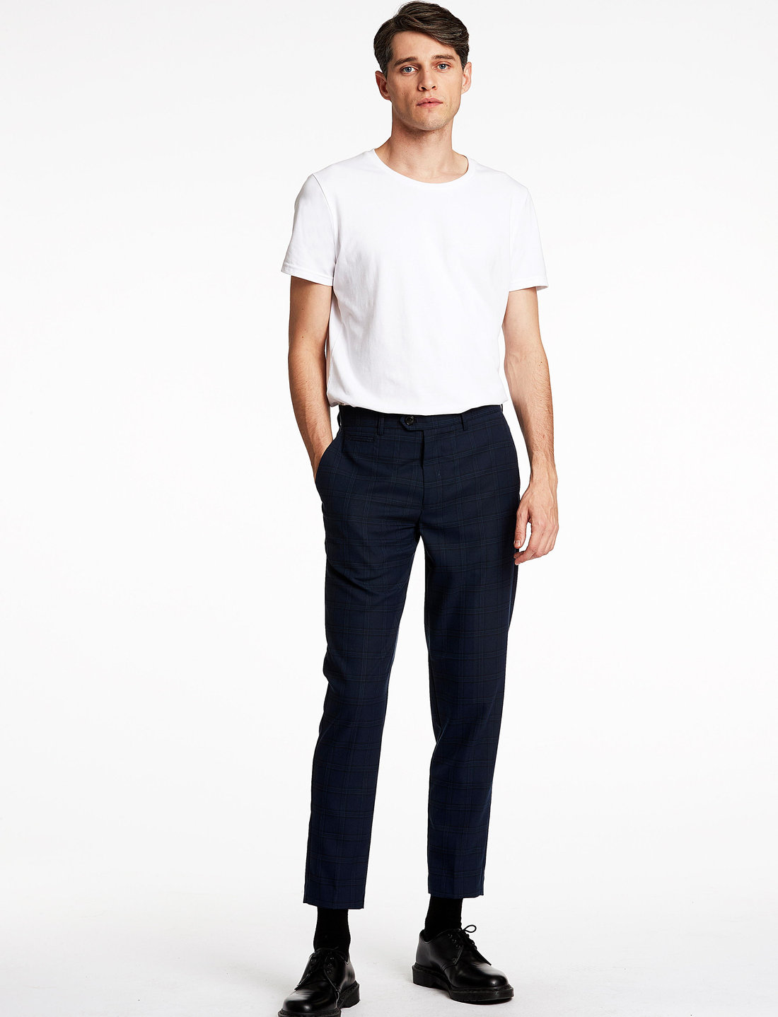 Lindbergh Checked Stretch Club Pants Tailored trousers Boozt