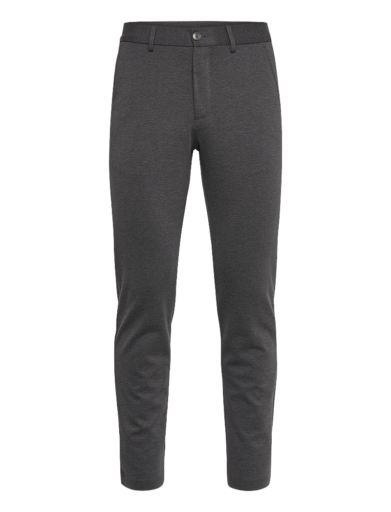 Lindbergh - Superflex pants - anzugshosen - black mel - 0