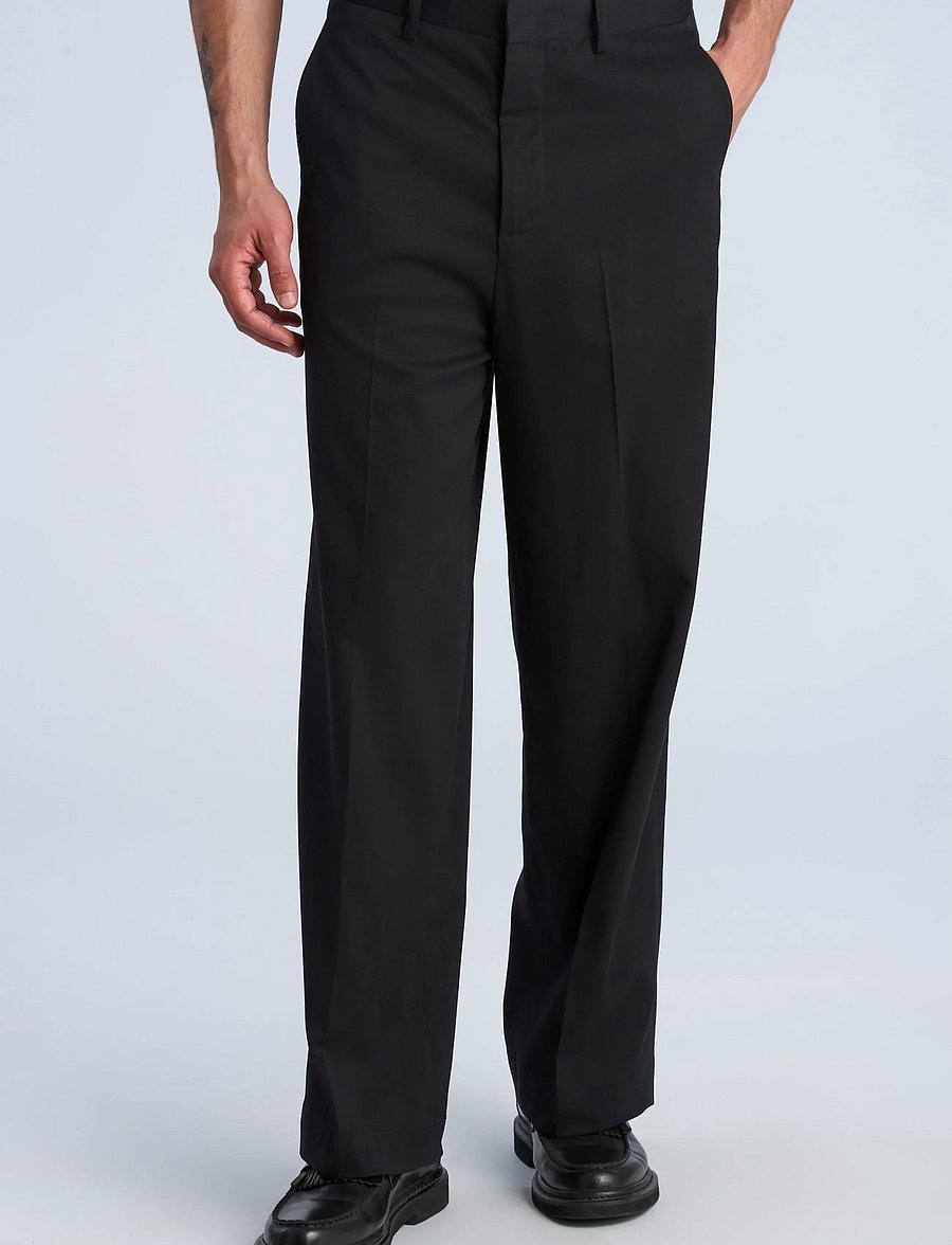 Lindbergh - Twill pants w slating pocket - chino-püksid - black - 3