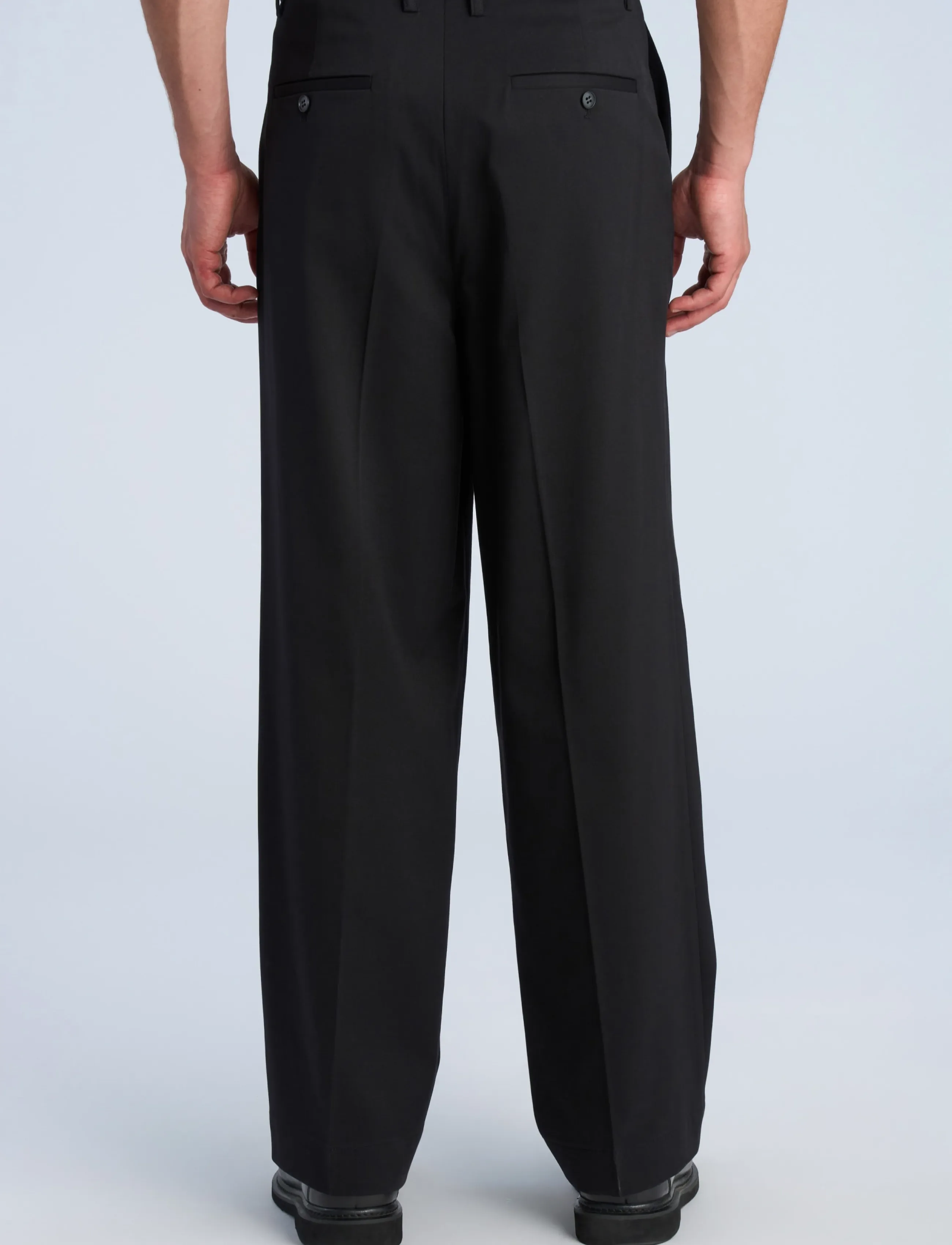 Lindbergh - Twill pants w slating pocket - chino-püksid - black - 4