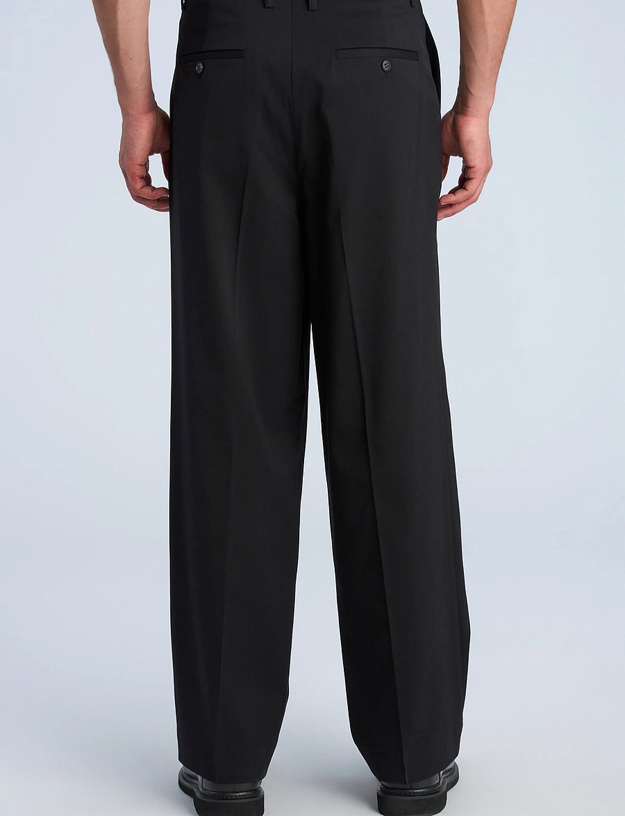 Lindbergh - Twill pants w slating pocket - chino-püksid - black - 4