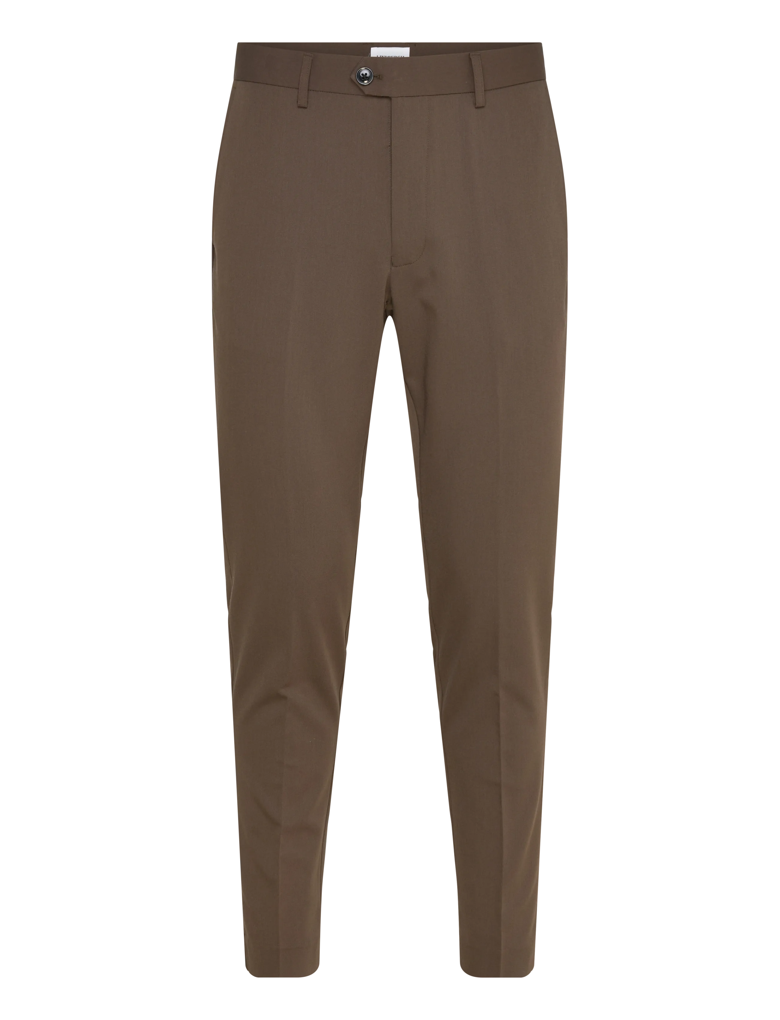 Lindbergh Fine twill club pants - Lindbergh - DEEP BROWN / brown