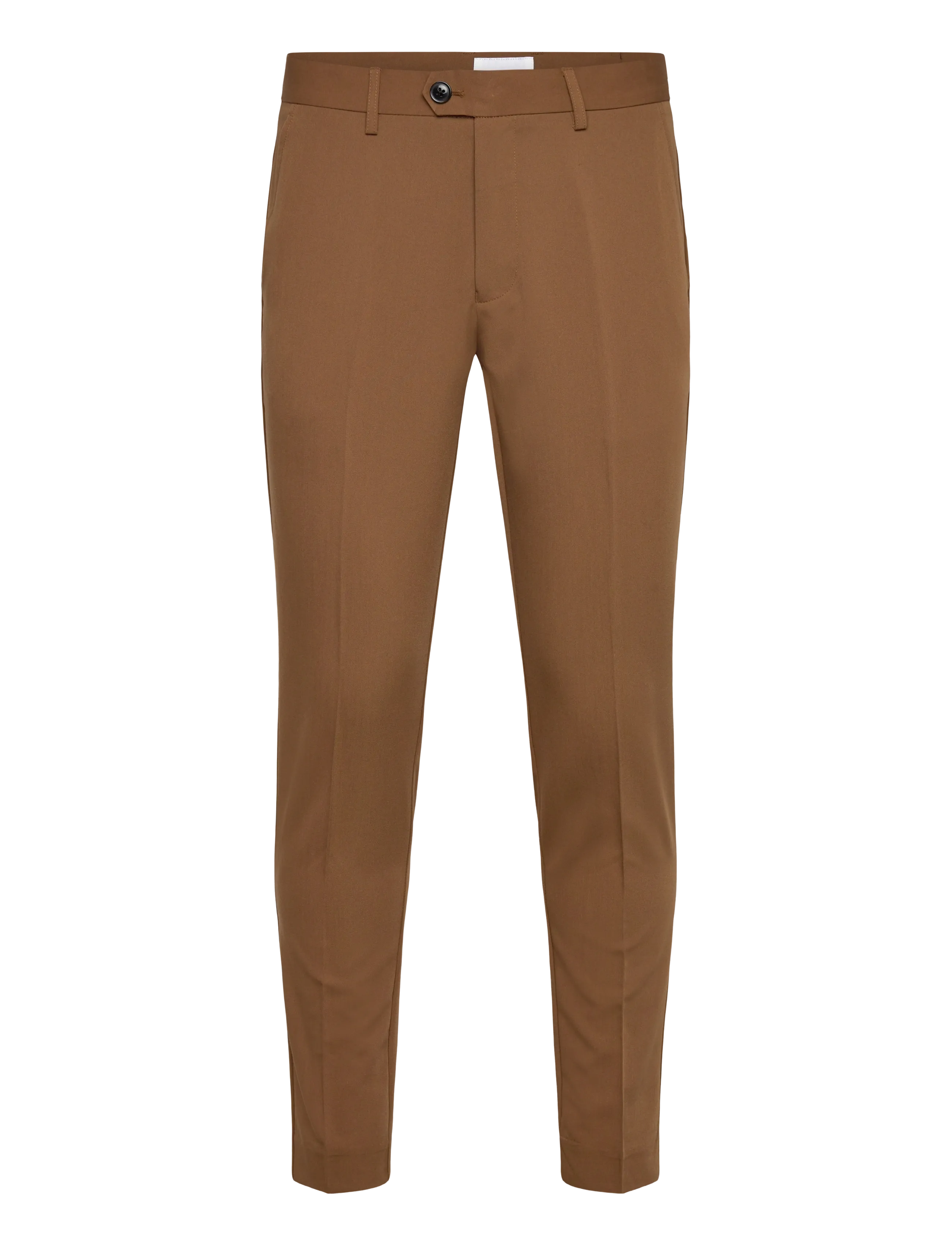 Lindbergh Fine twill club pants - Kläder - DK SAND / brown