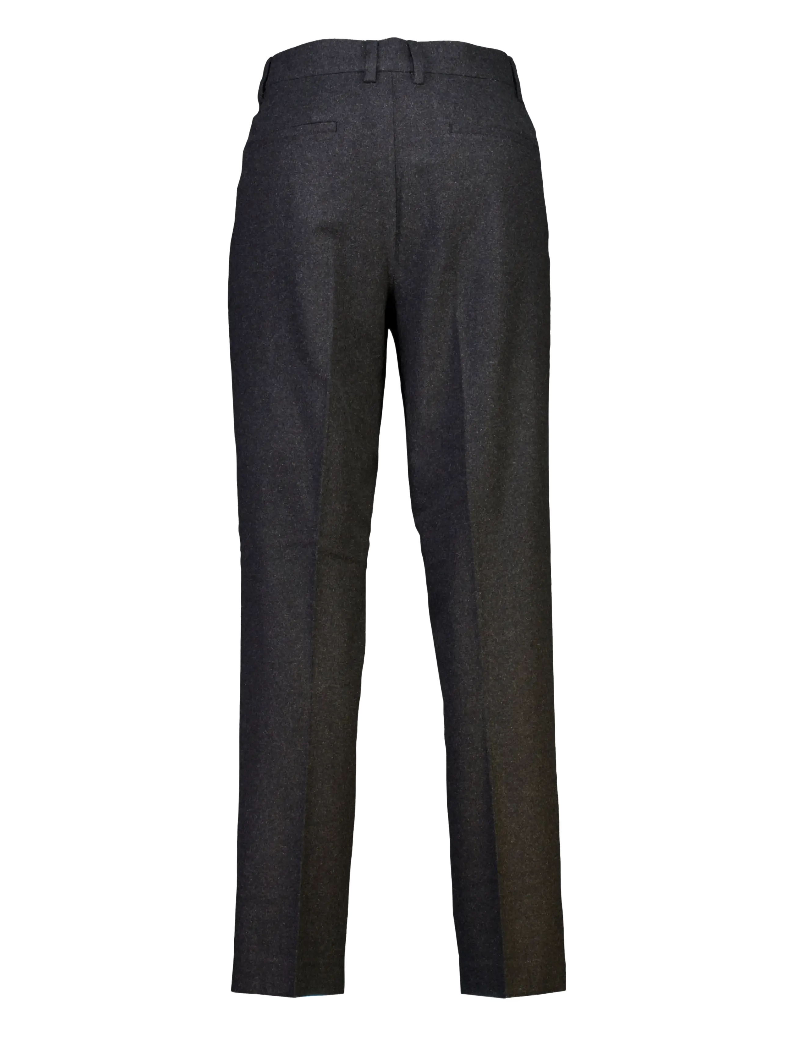 Lindbergh - Flannel wool blend formal pant - habitbukser - black mel - 2