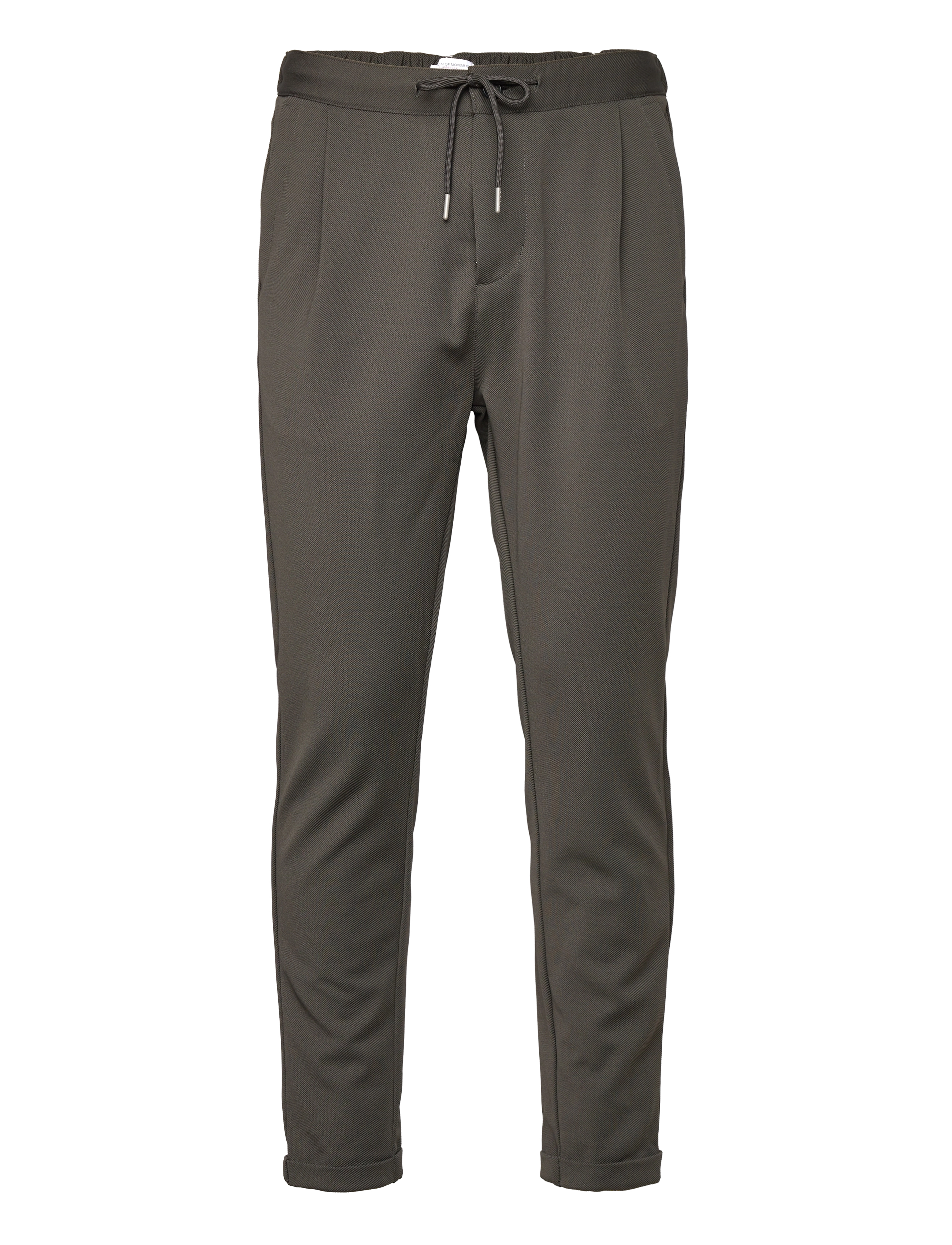 Lindbergh - Soft twill pants - dk army - 0