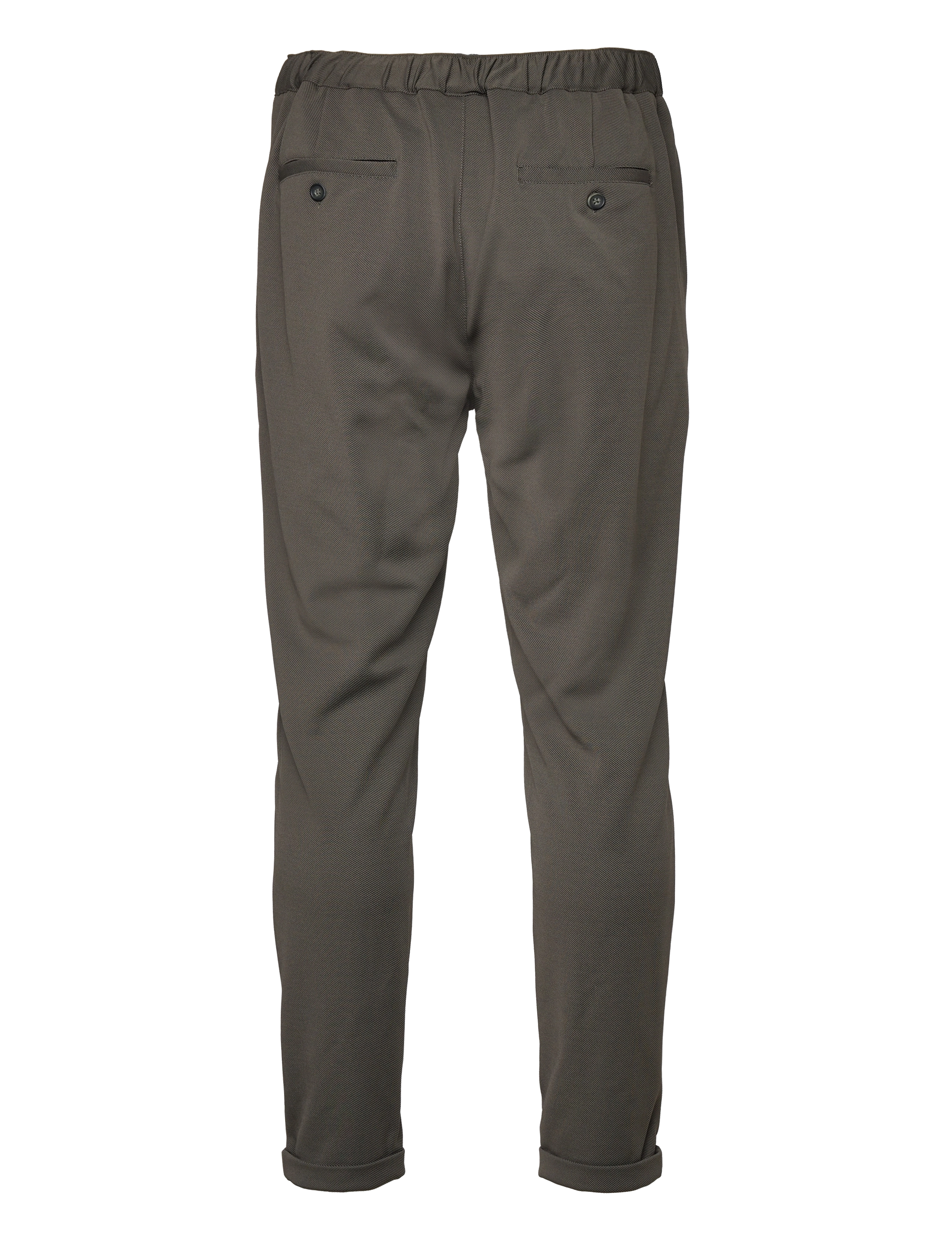 Lindbergh - Soft twill pants - dk army - 1