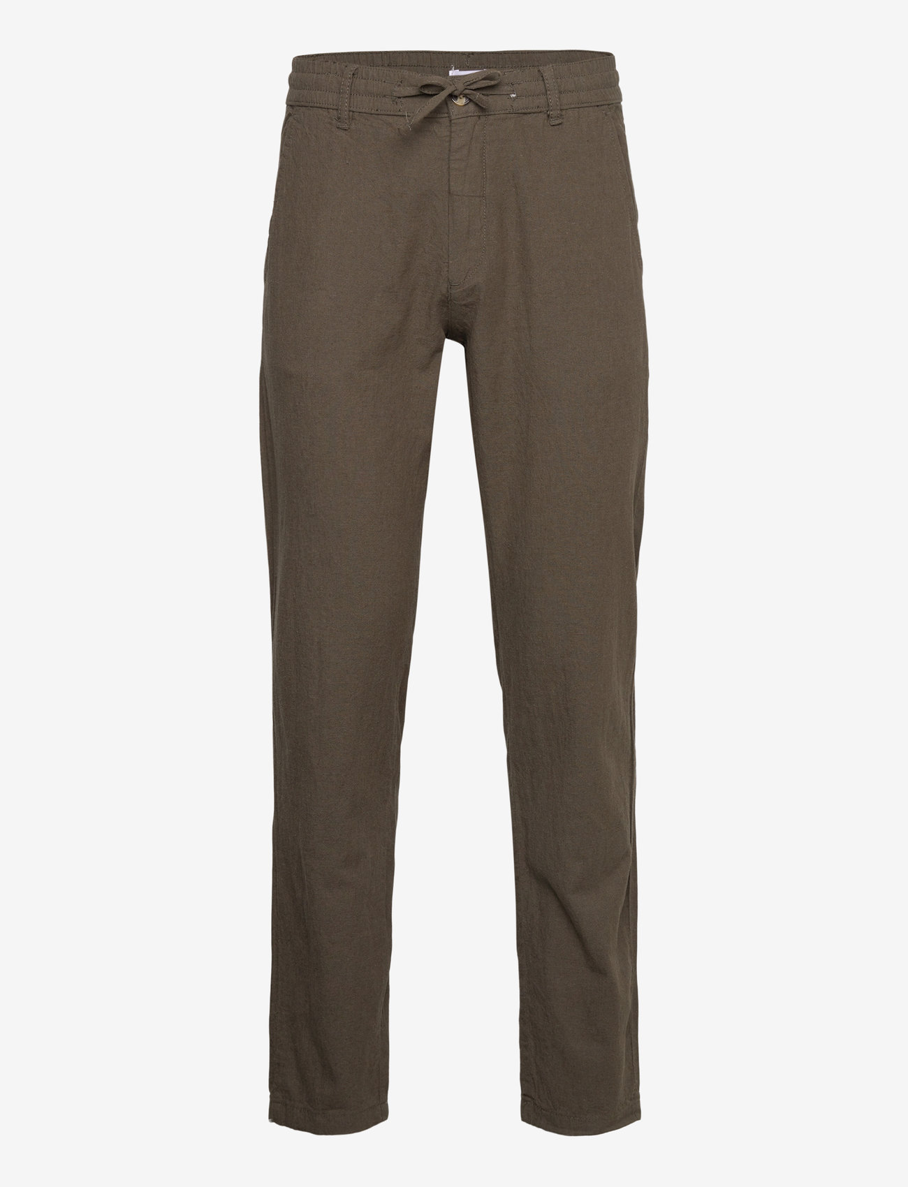Lindbergh - Linen pants - efterårstøj - dk army - 0