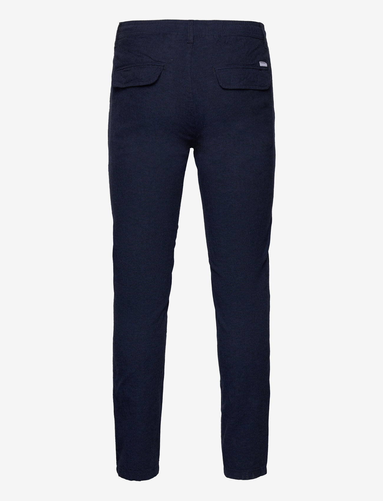 Lindbergh - Linen pants - hørbukser - dk blue - 2