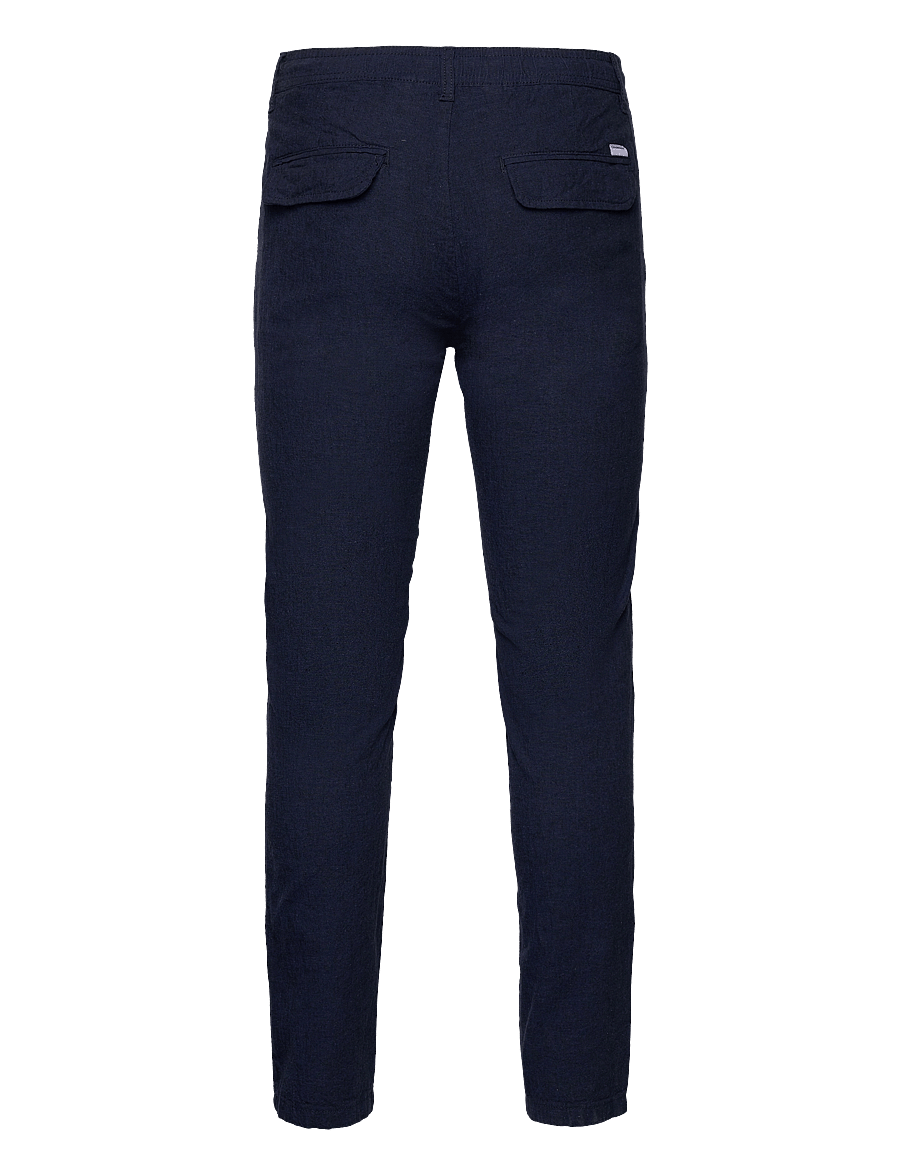 Lindbergh - Linen pants - leinenhosen - dk blue - 2