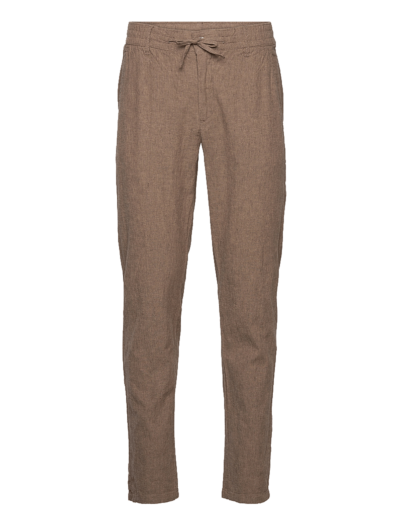 Lindbergh - Linen pants - linased püksid - dk stone - 0
