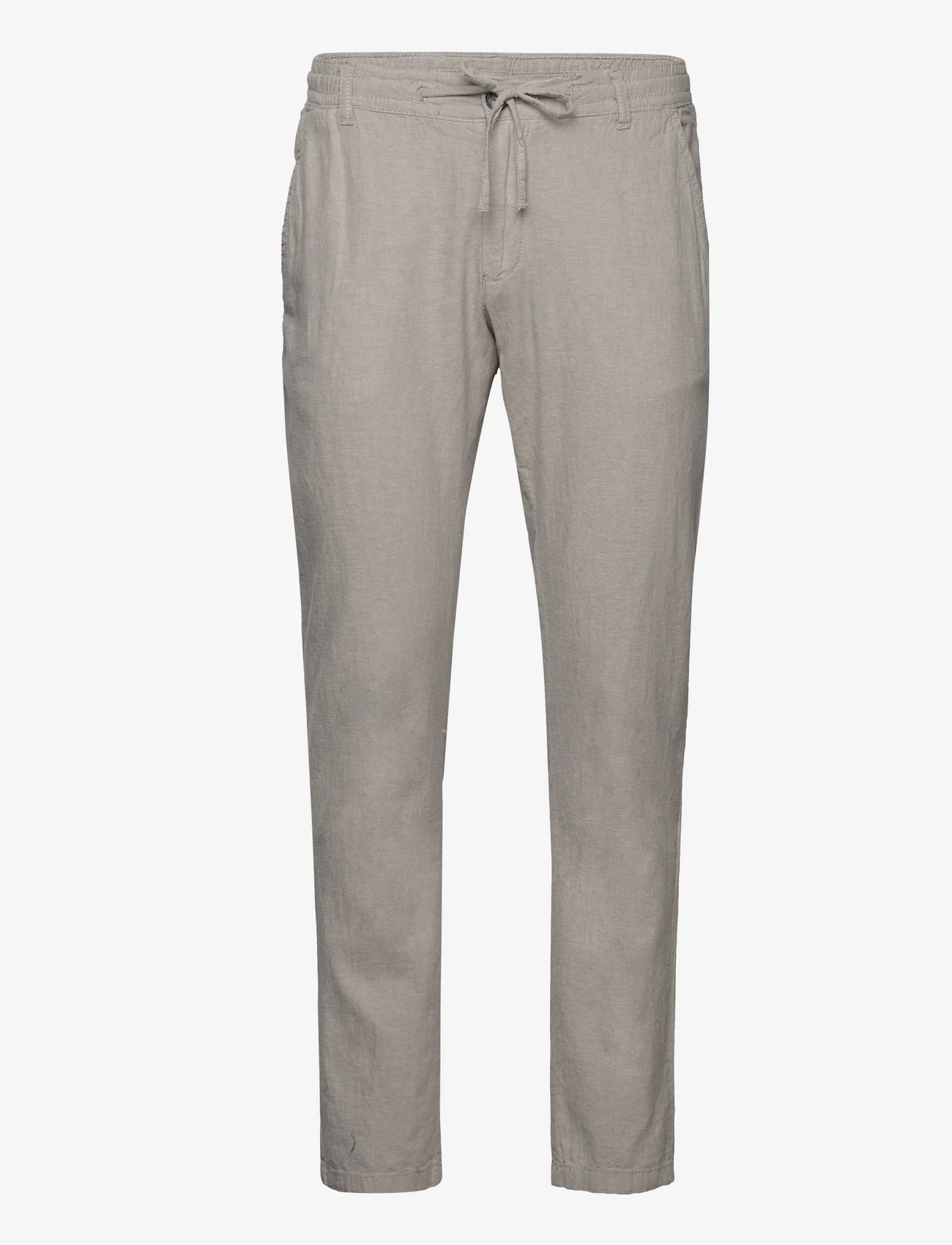 Lindbergh - Linen pants - linnen broeken - grey - 0