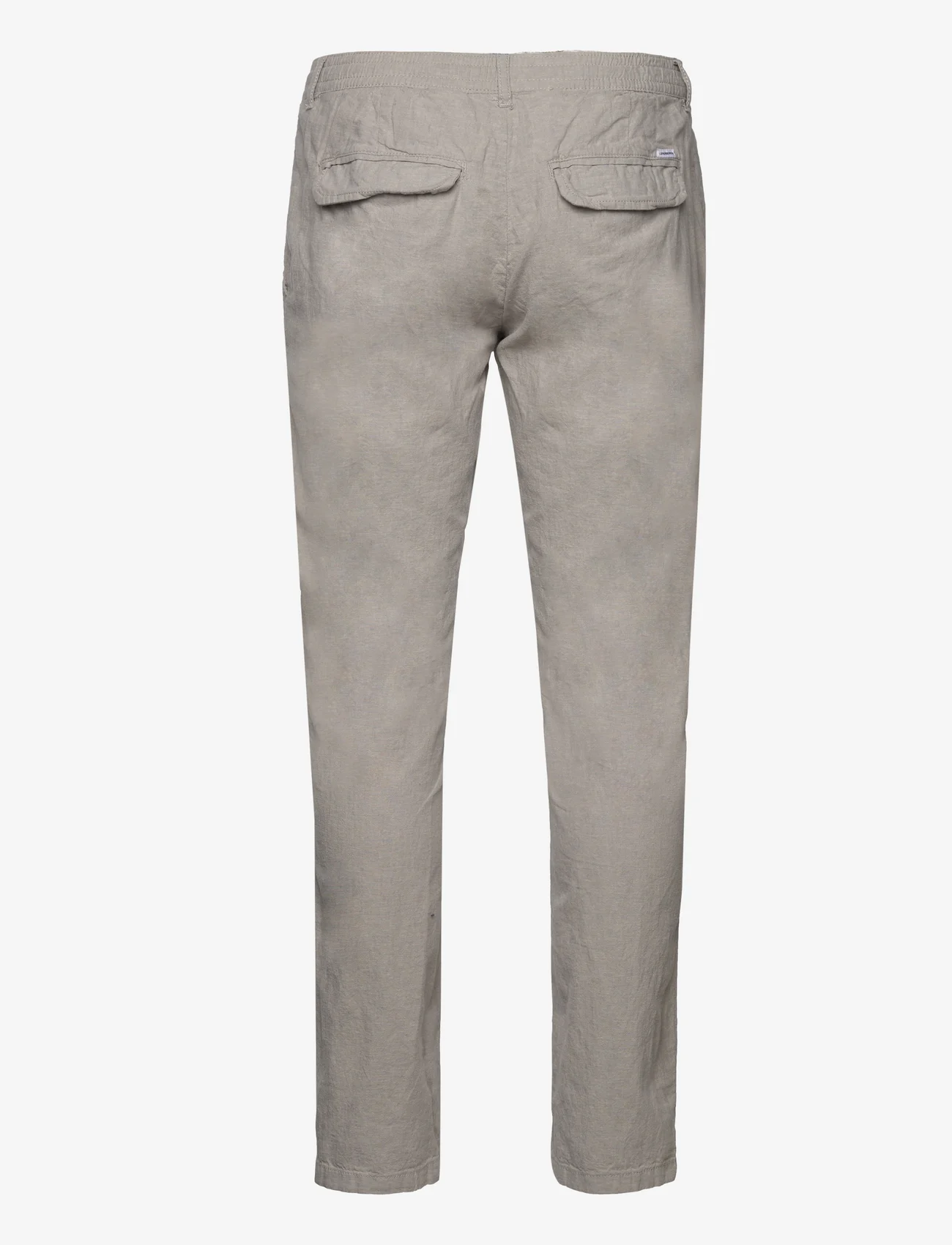 Lindbergh - Linen pants - linnen broeken - grey - 1