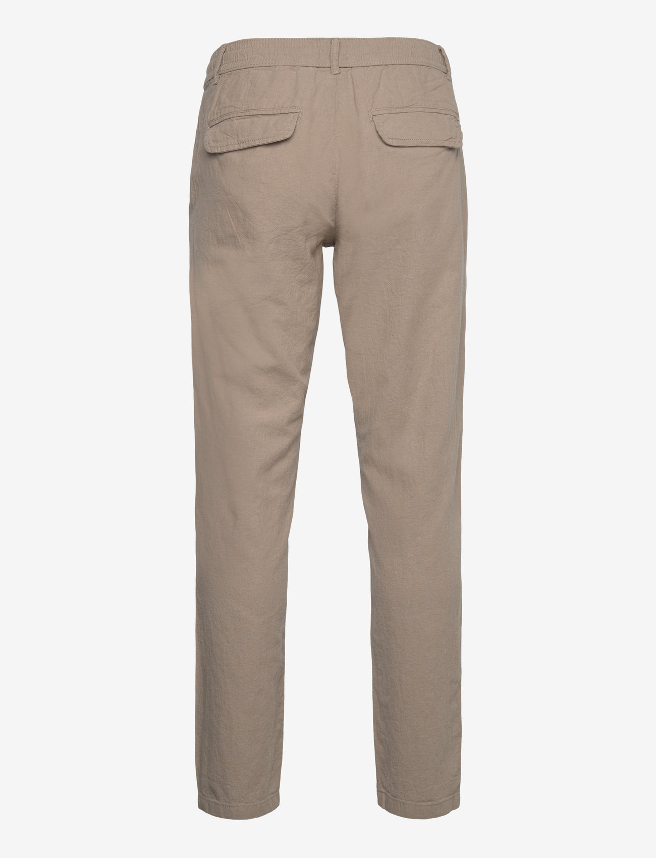 Lindbergh - Linen pants - efterårstøj - sand - 2