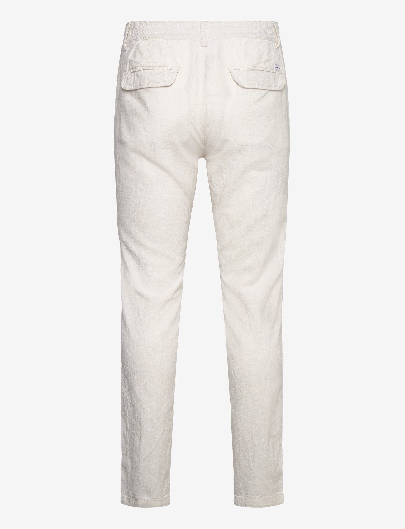 Lindbergh - Linen pants - hørbukser - white - 2