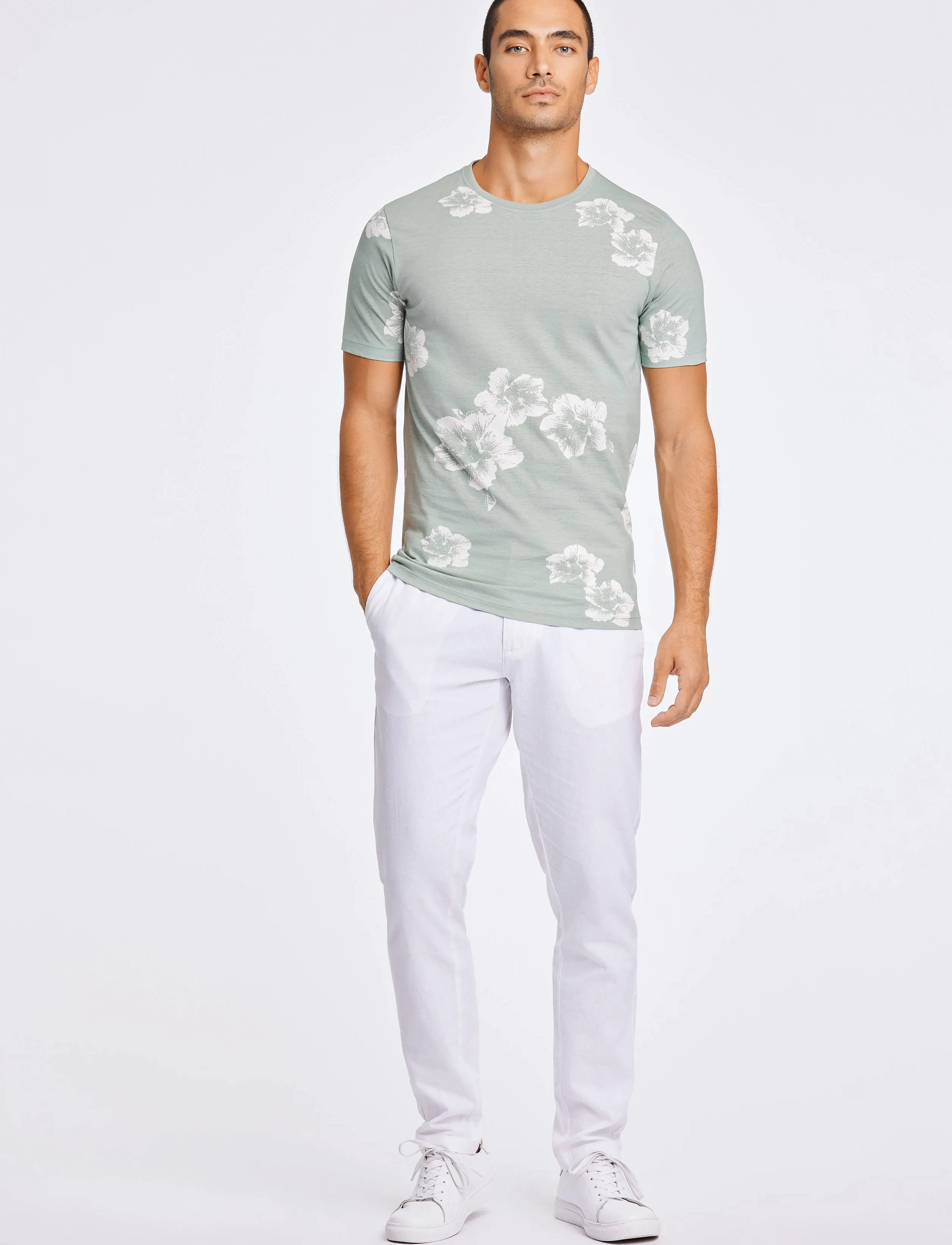 Lindbergh - Linen pants - linased püksid - white - 4