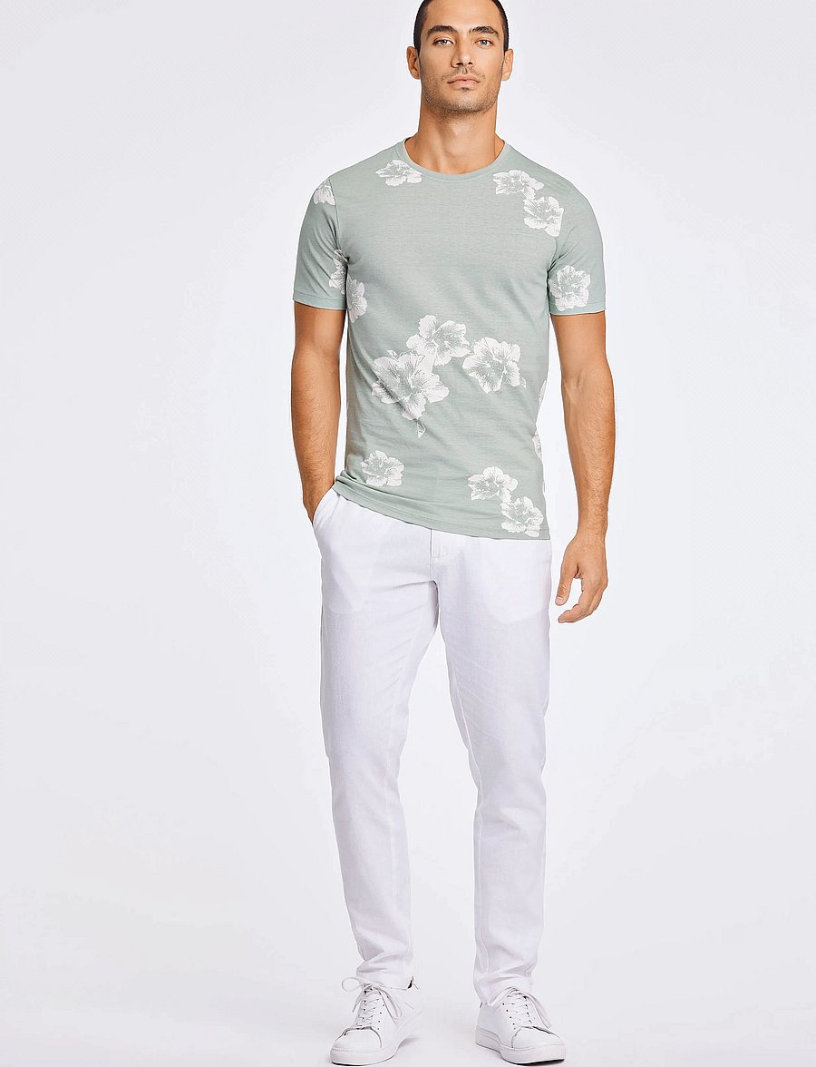 Lindbergh - Linen pants - leinenhosen - white - 4