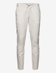 Lindbergh - Linen pants - linbukser - white - 1