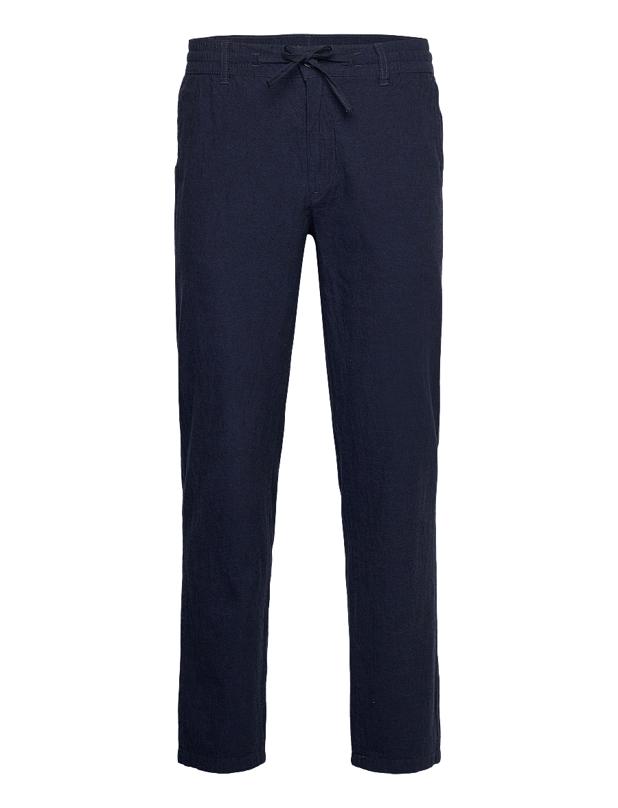 Lindbergh - Linen pants - leinenhosen - dk blue - 1