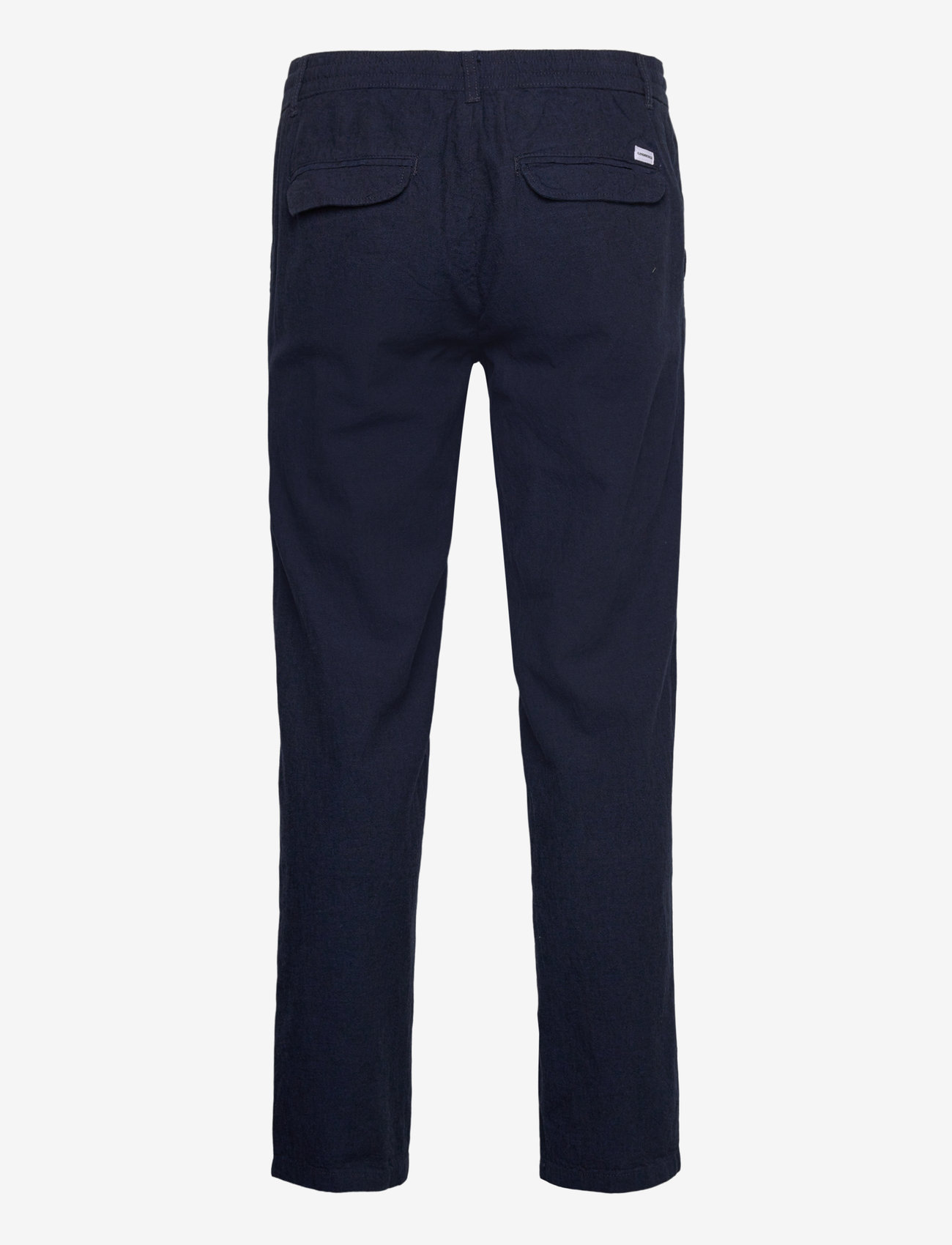 Lindbergh - Linen pants - hørbukser - dk blue - 2