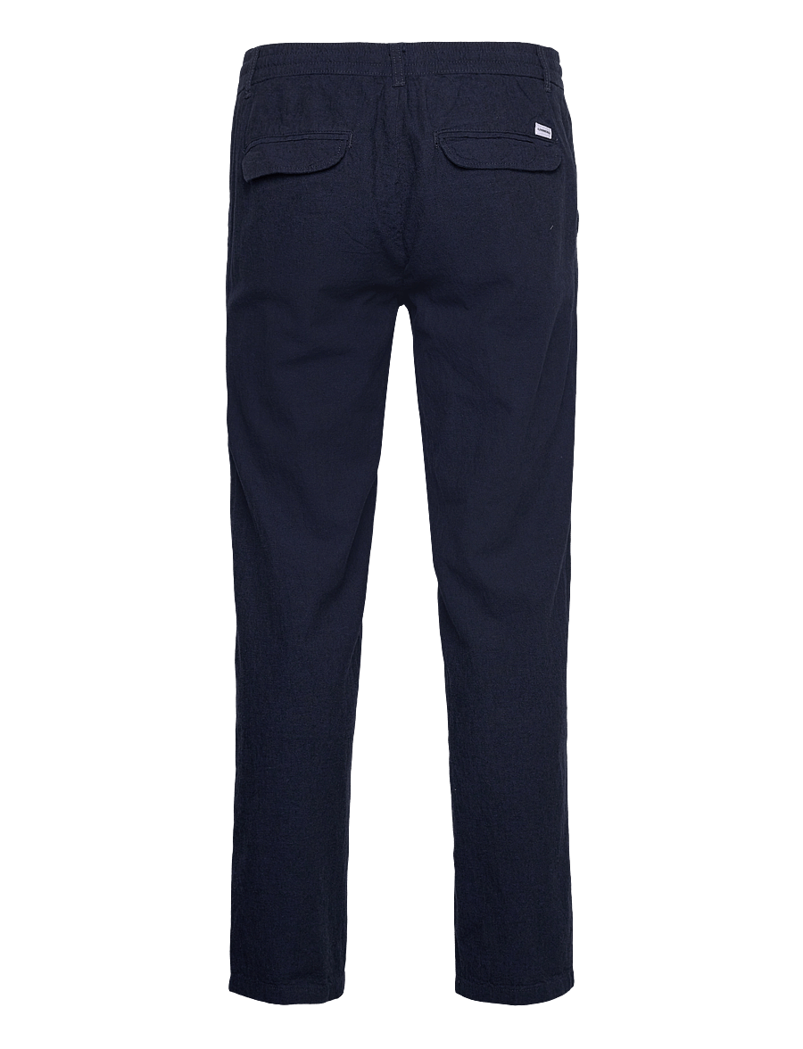Lindbergh - Linen pants - leinenhosen - dk blue - 2