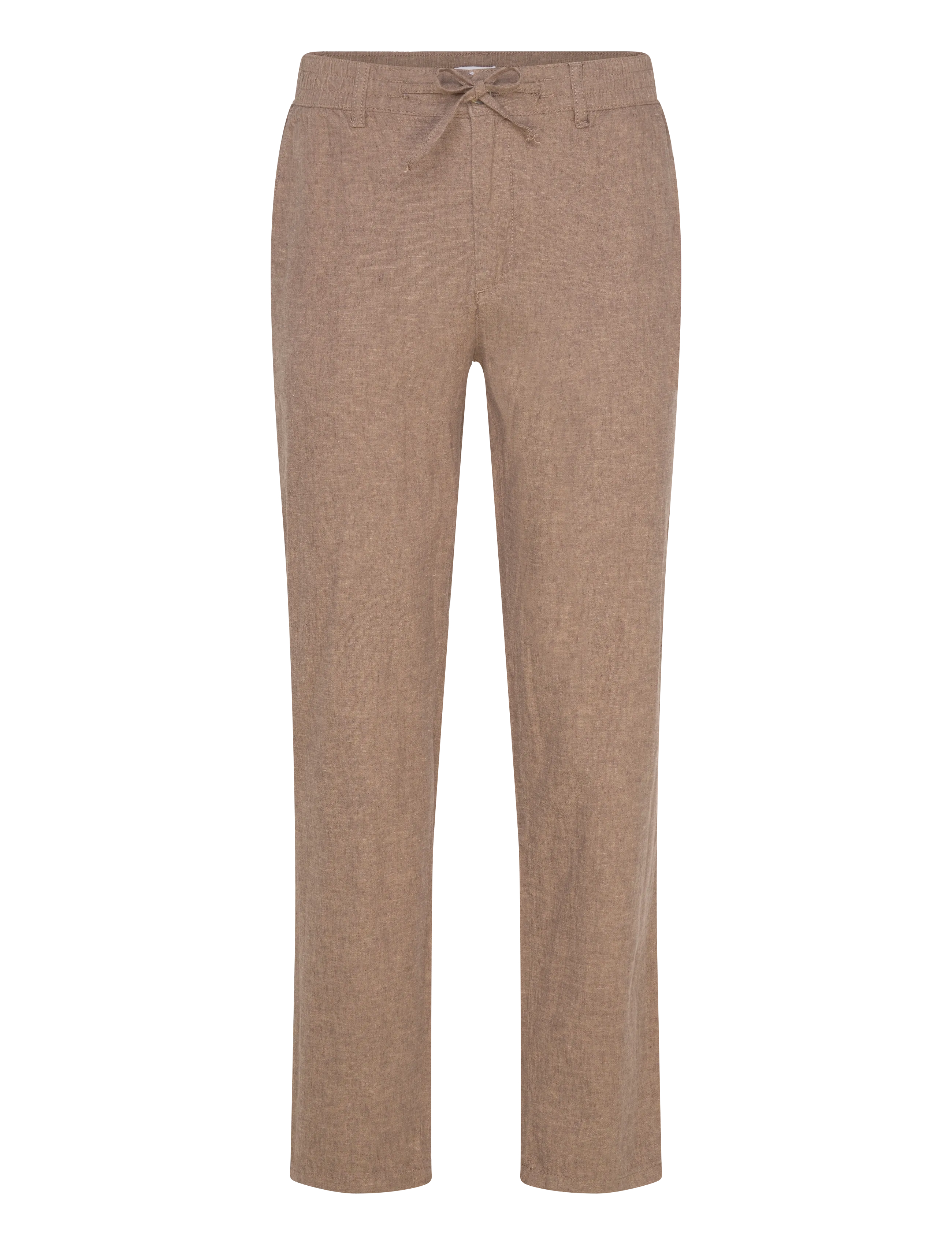 Lindbergh Linen pants - Bukser - DK STONE / beige