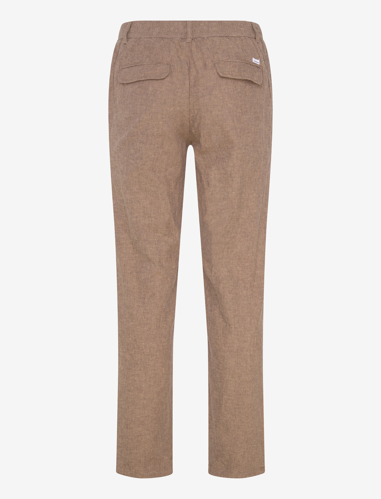 Lindbergh - Linen pants - hørbukser - dk stone - 2