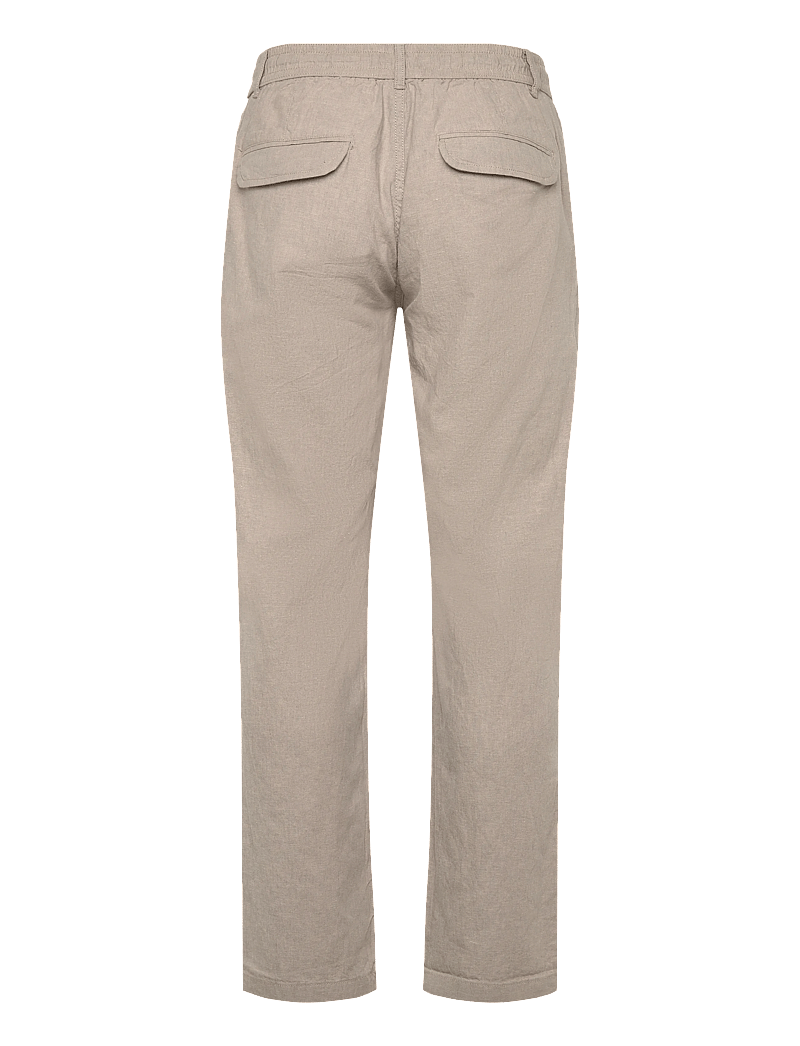 Lindbergh - Linen pants - linased püksid - grey - 2