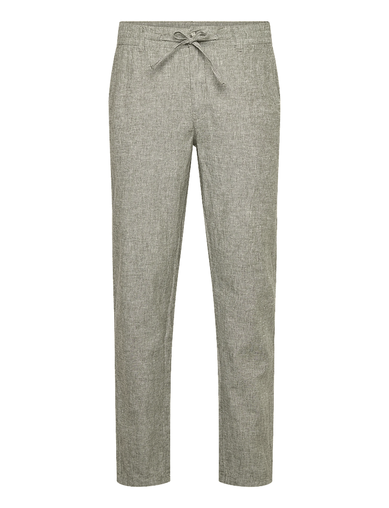 Lindbergh - Linen pants - trousers - lt army - 1