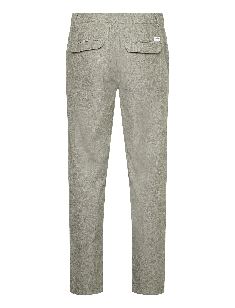 Lindbergh - Linen pants - trousers - lt army - 2